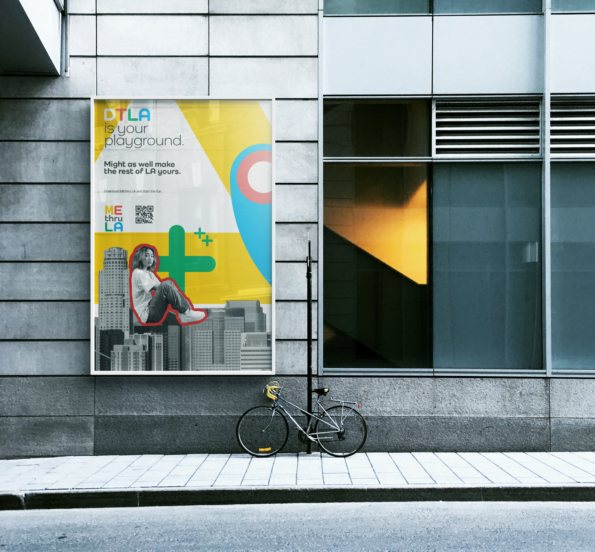 Advertising in Downtown Los Angeles