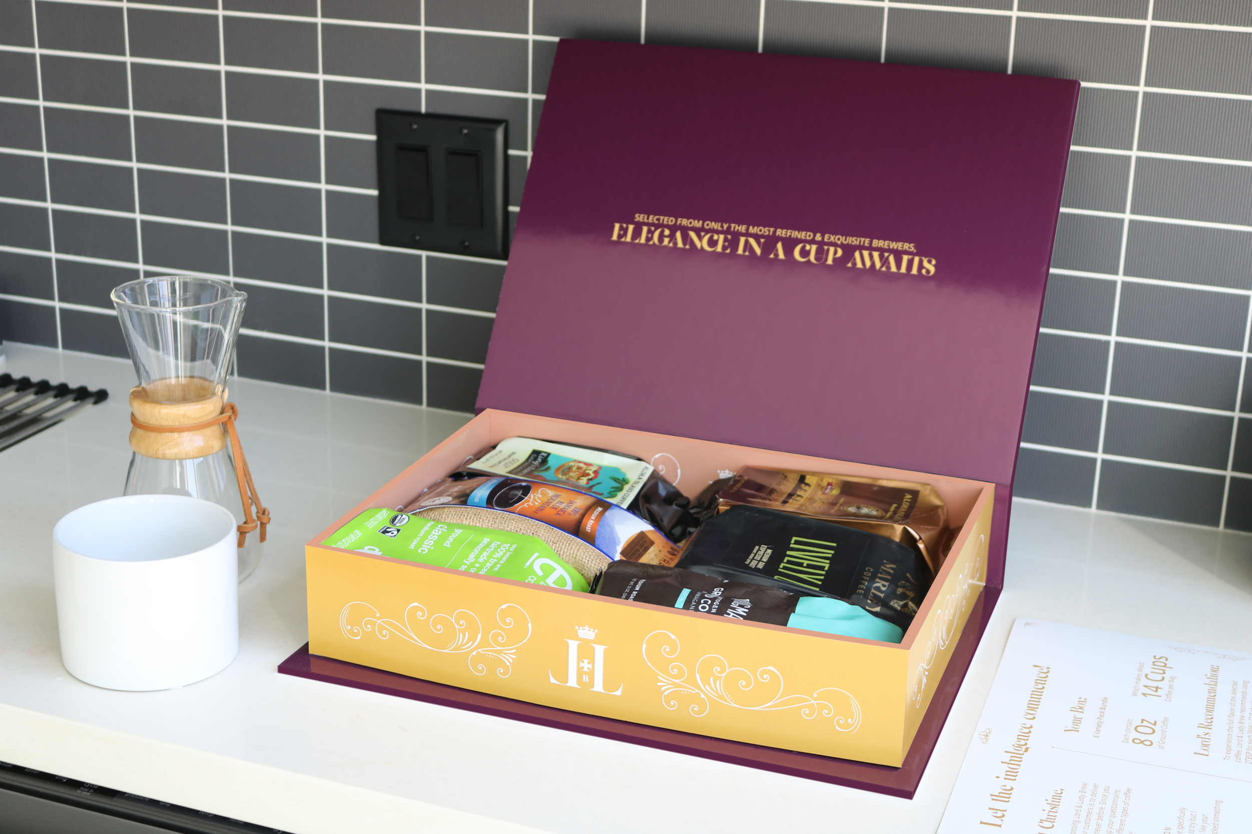 Taking the stress of choosing by letting the experts choose on your behalf