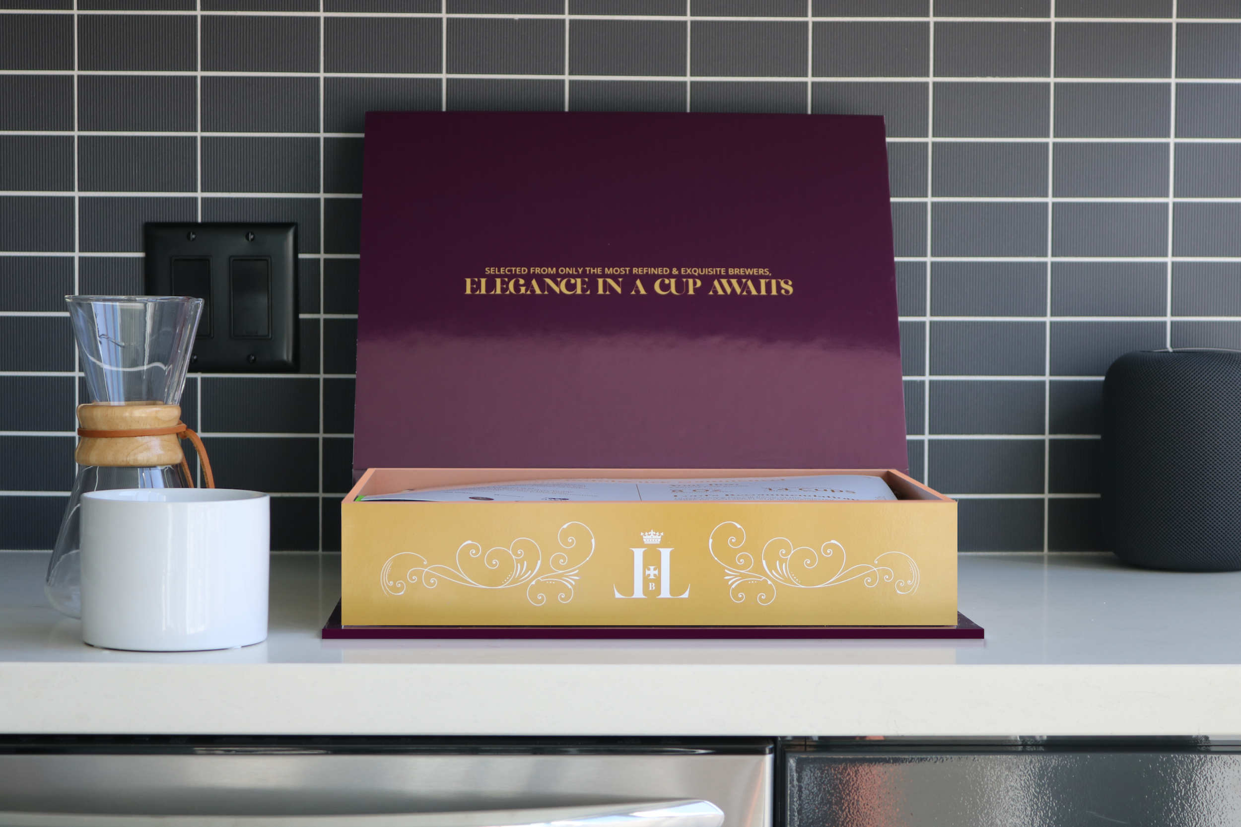 Opulance in packaging