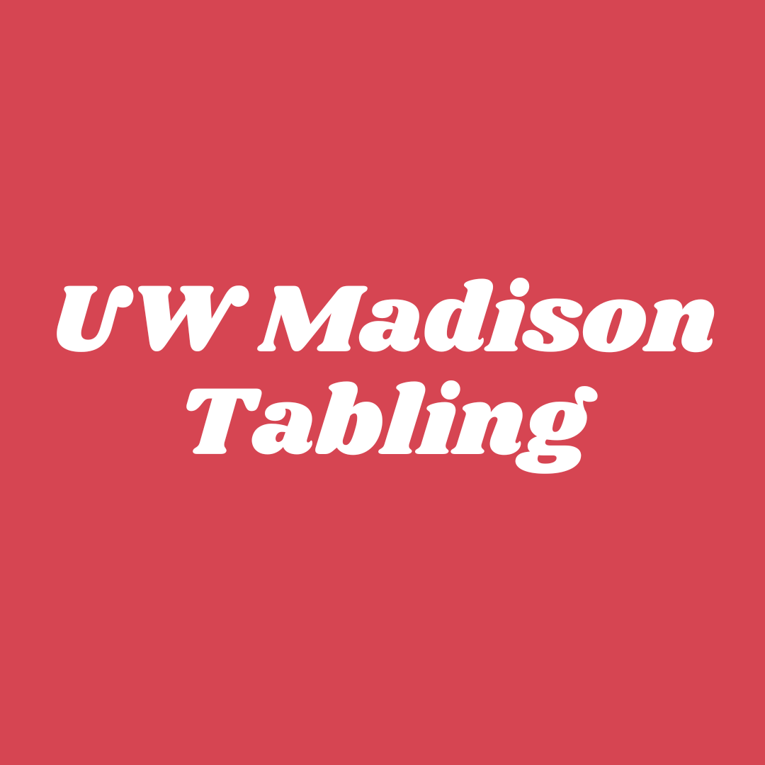 Tabling @ Dejope Residence Hall