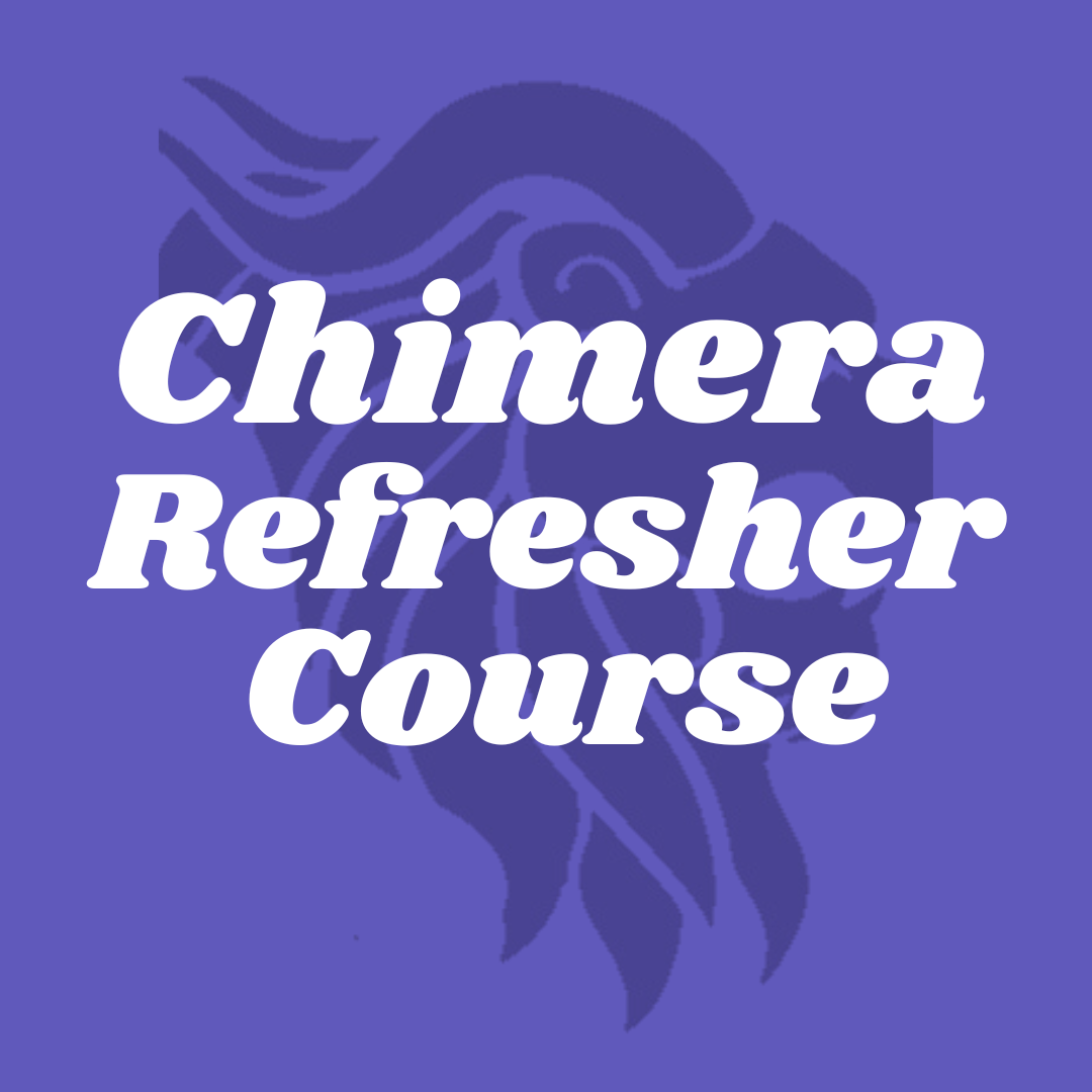 Chimera Refresher Workshop