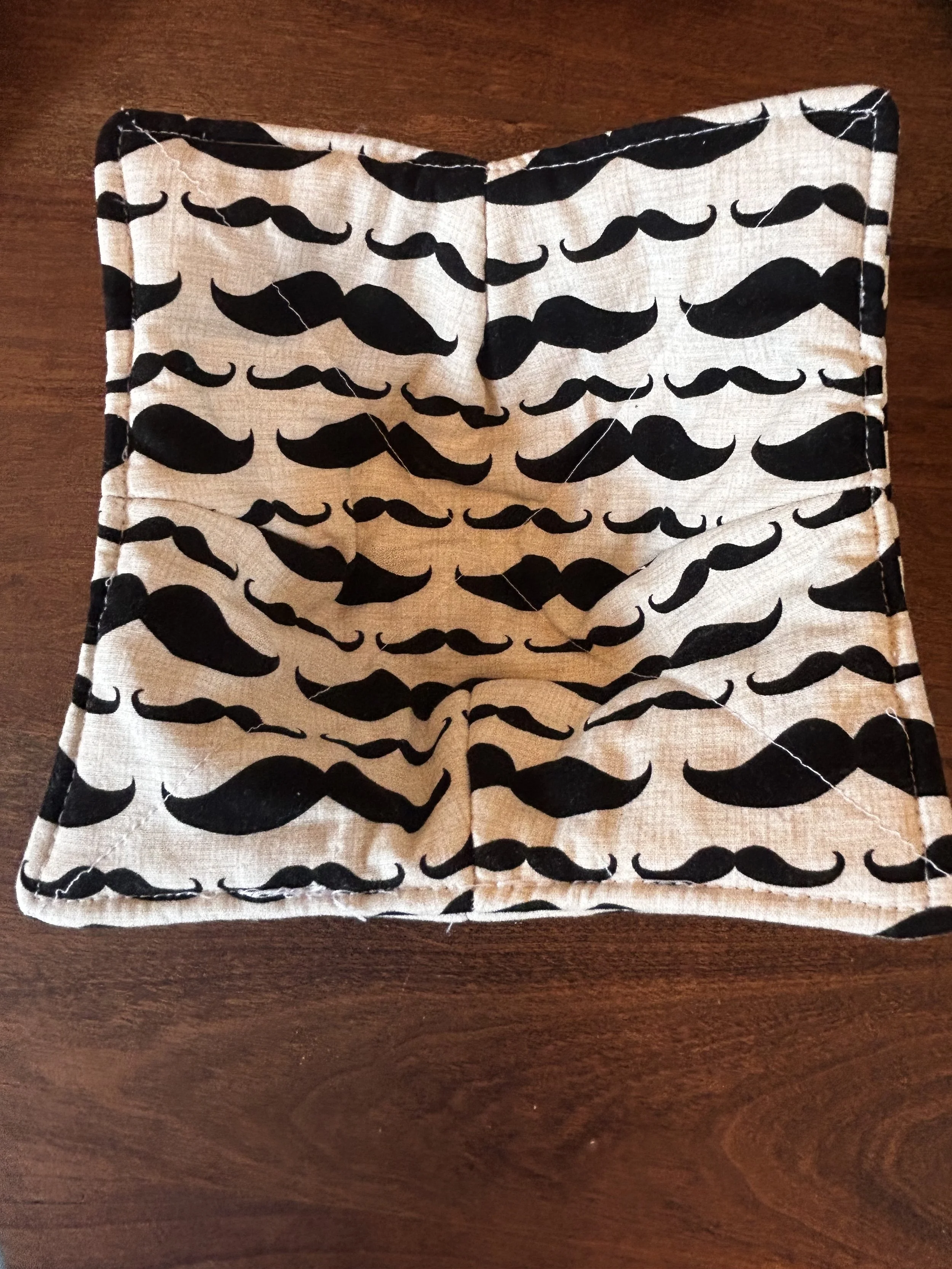 Mustache Bowl Cozie