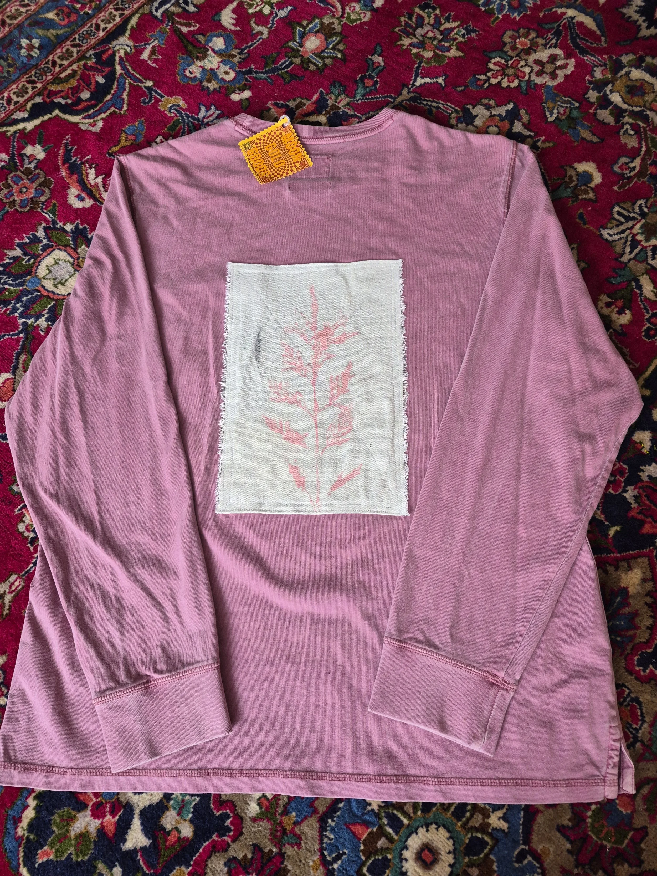 Botanical Print Patch Long Sleeve Large {MGG x Aurorabouros}