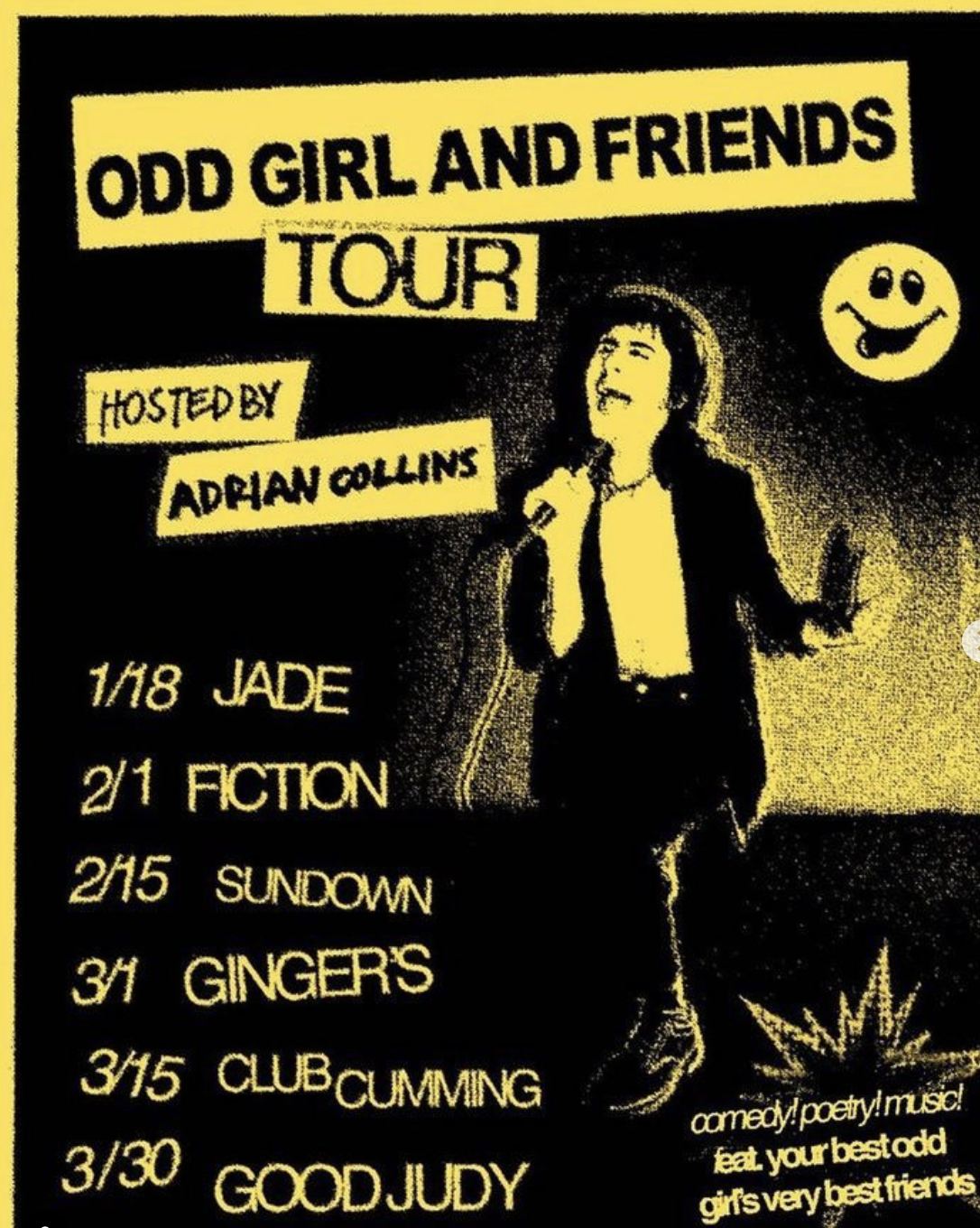 Odd Girl and Friends TOUR
