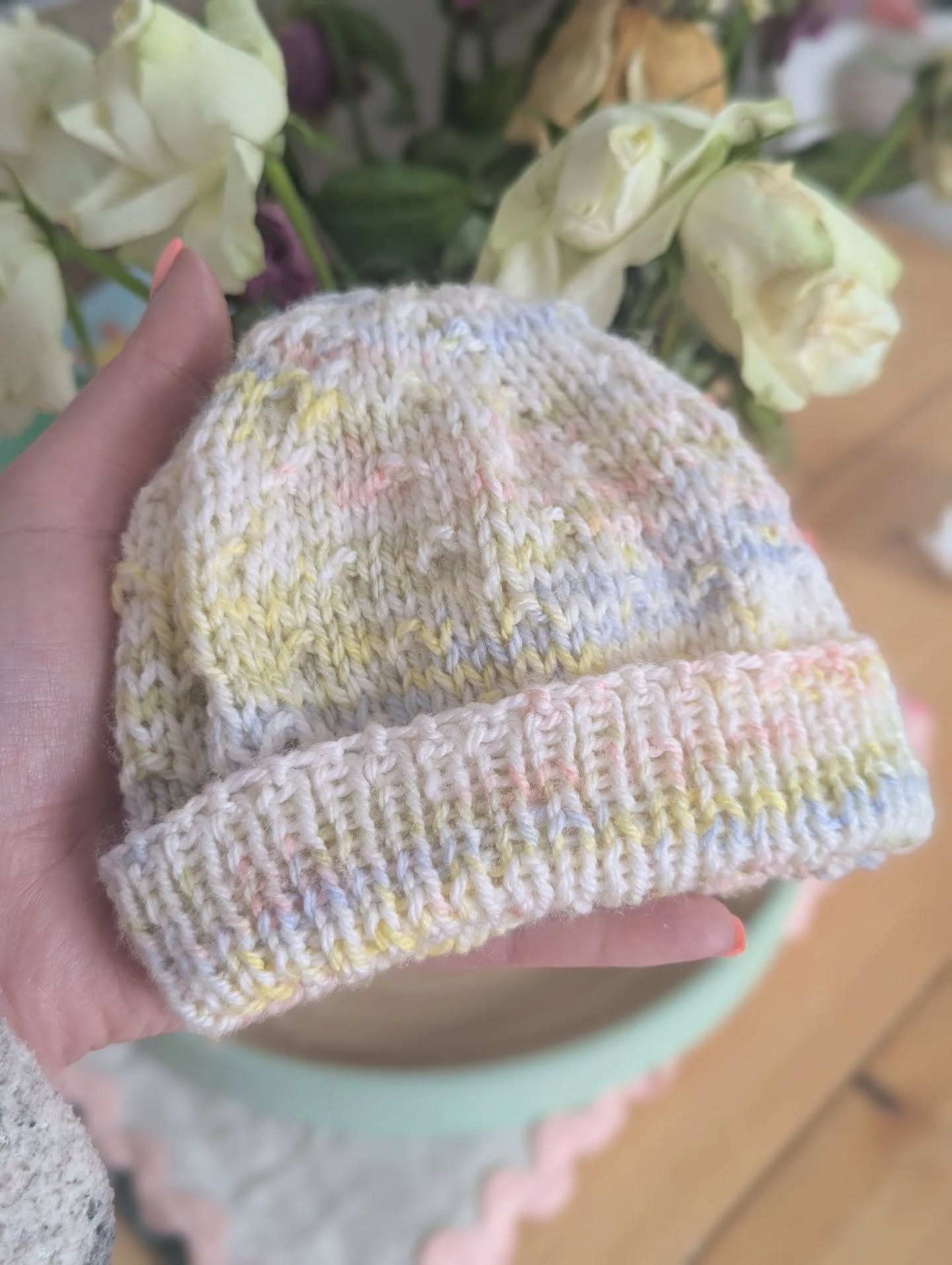 Welcome to the world little one 🤎

Finished just in time whilst we wait for little ones arrival any day now.

Sometimes I knit hats, sometimes I knit booties depending on the time of year (booties are great for sling walks especially in autumn). I r