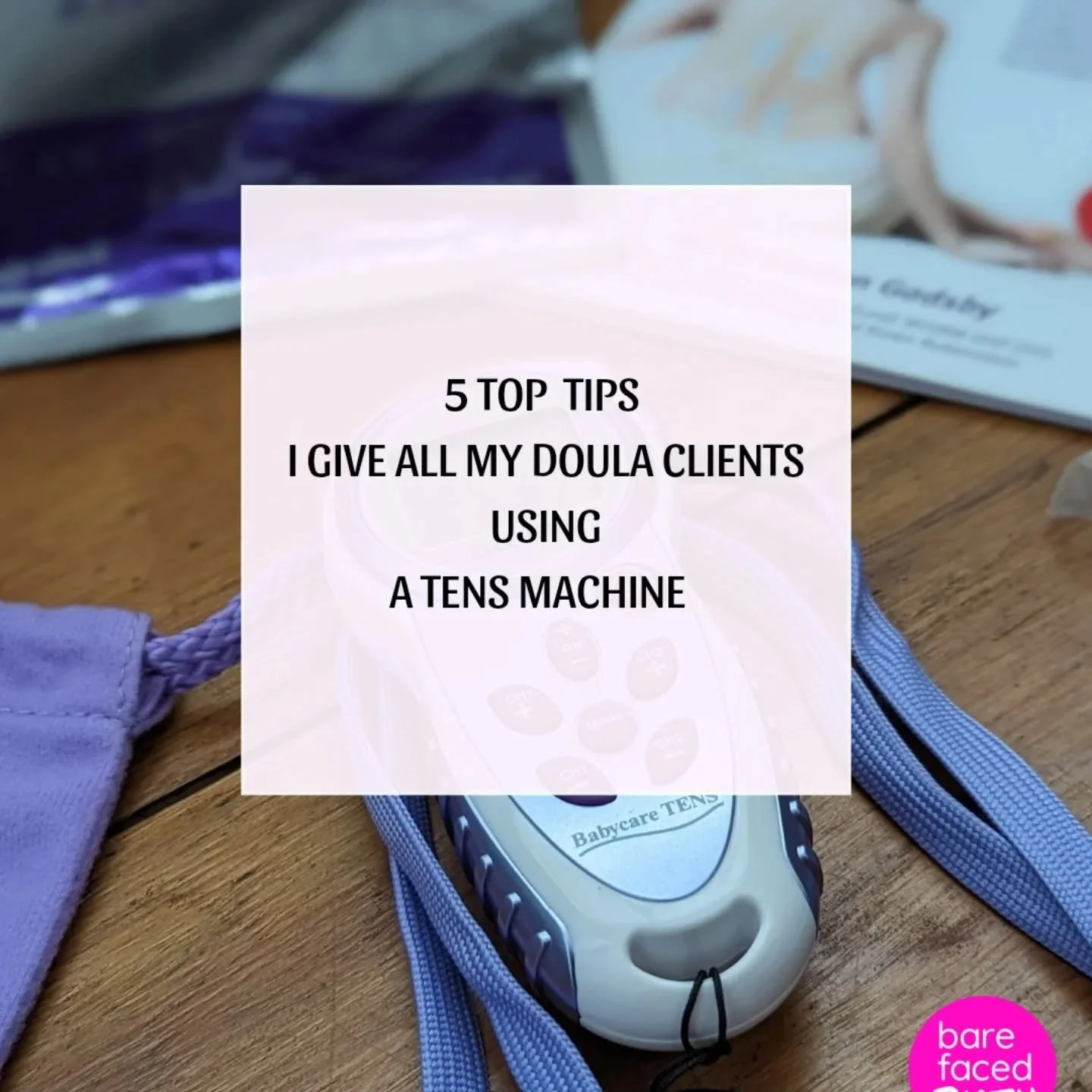 My DOULA TIPS ON USING A TENS!💪

1. Make sure you have read the instructions (yep the boring stuff including contradictions) and your partner knows where to place those pads! 

When the time comes to use it you don't want to be faffing about!

2. Te