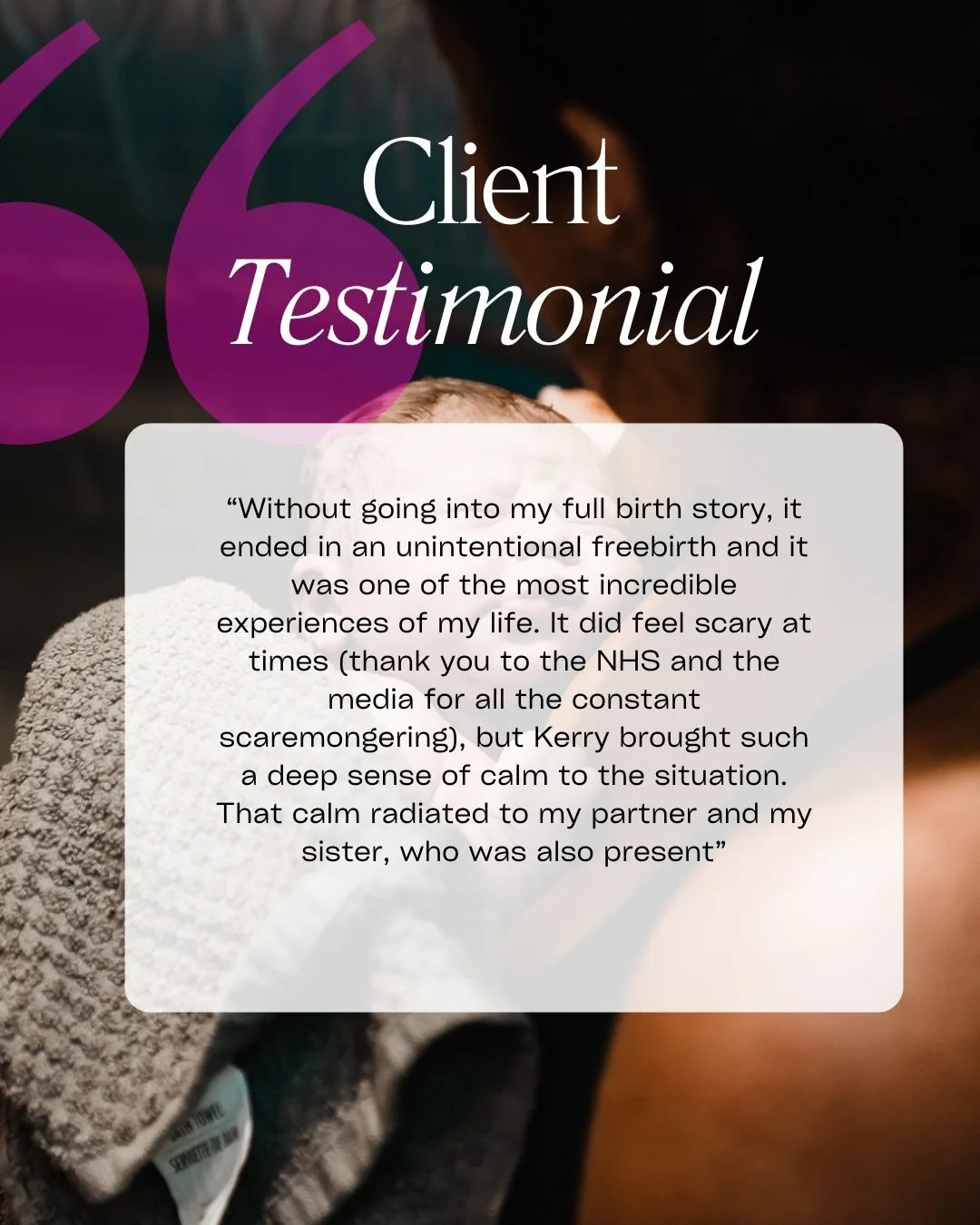 birth and postpartum support in Nottingham