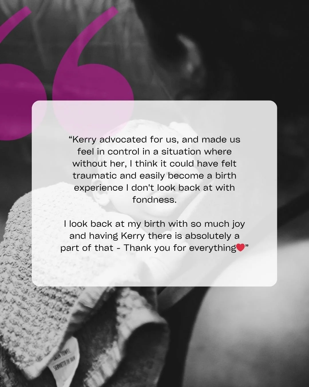 doula support Nottingham