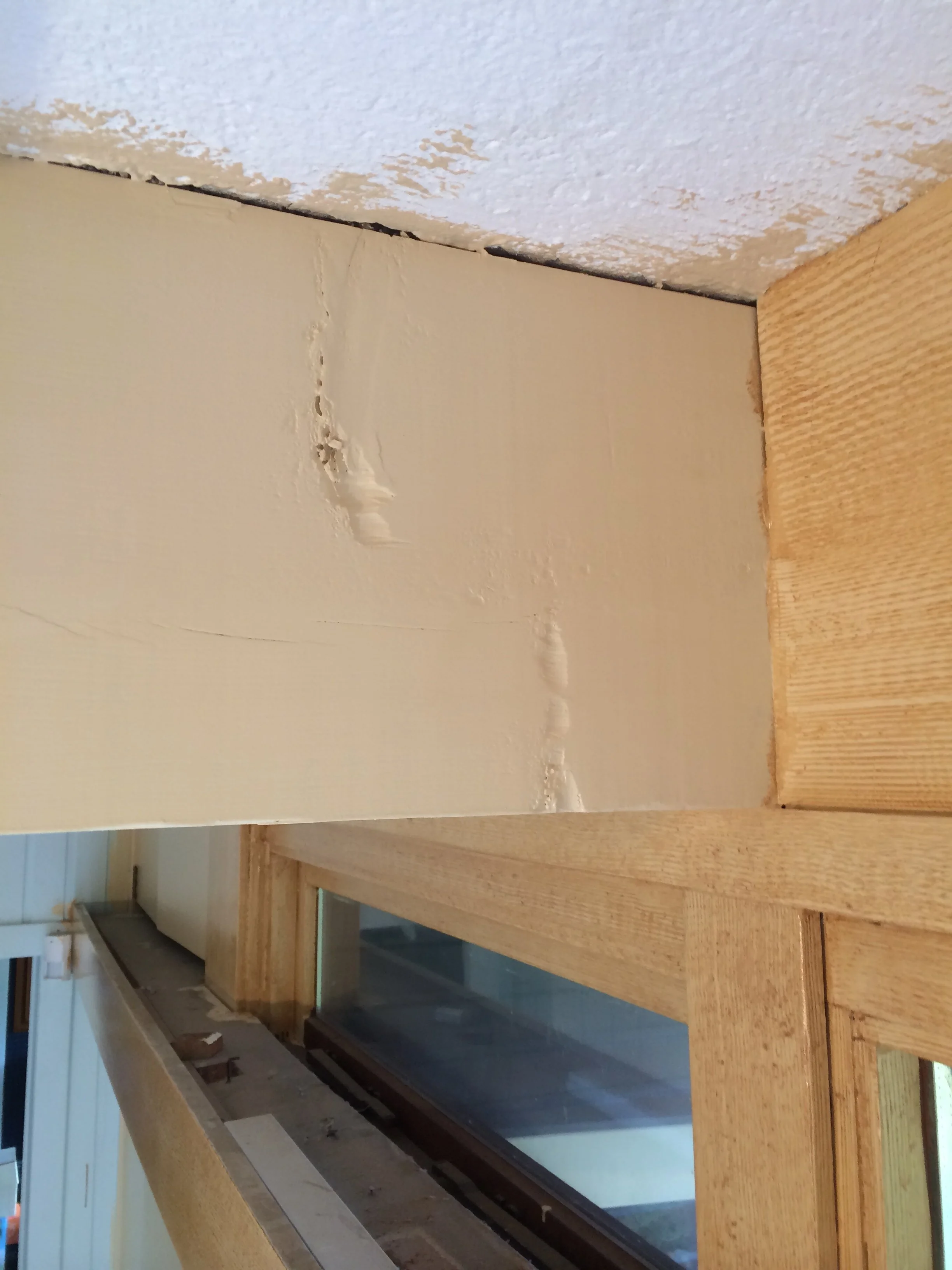 This beam had a number of surface defects. Instead of filling and smoothing them, I used them to...........