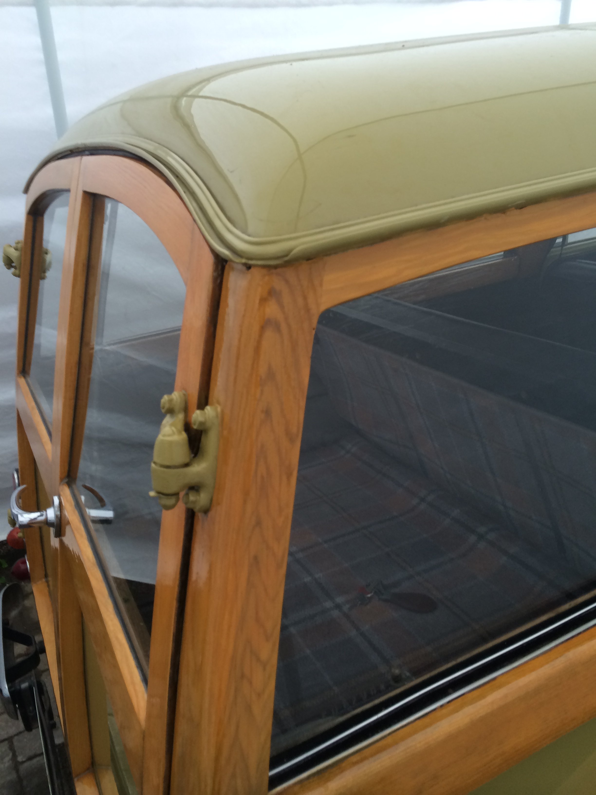 I then Grained the filler to match the existing Ash.