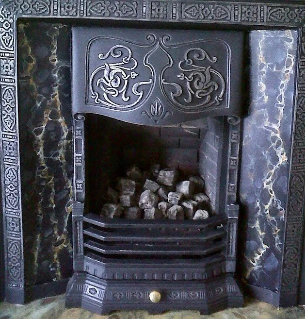 Portoro Marbled Hearth.