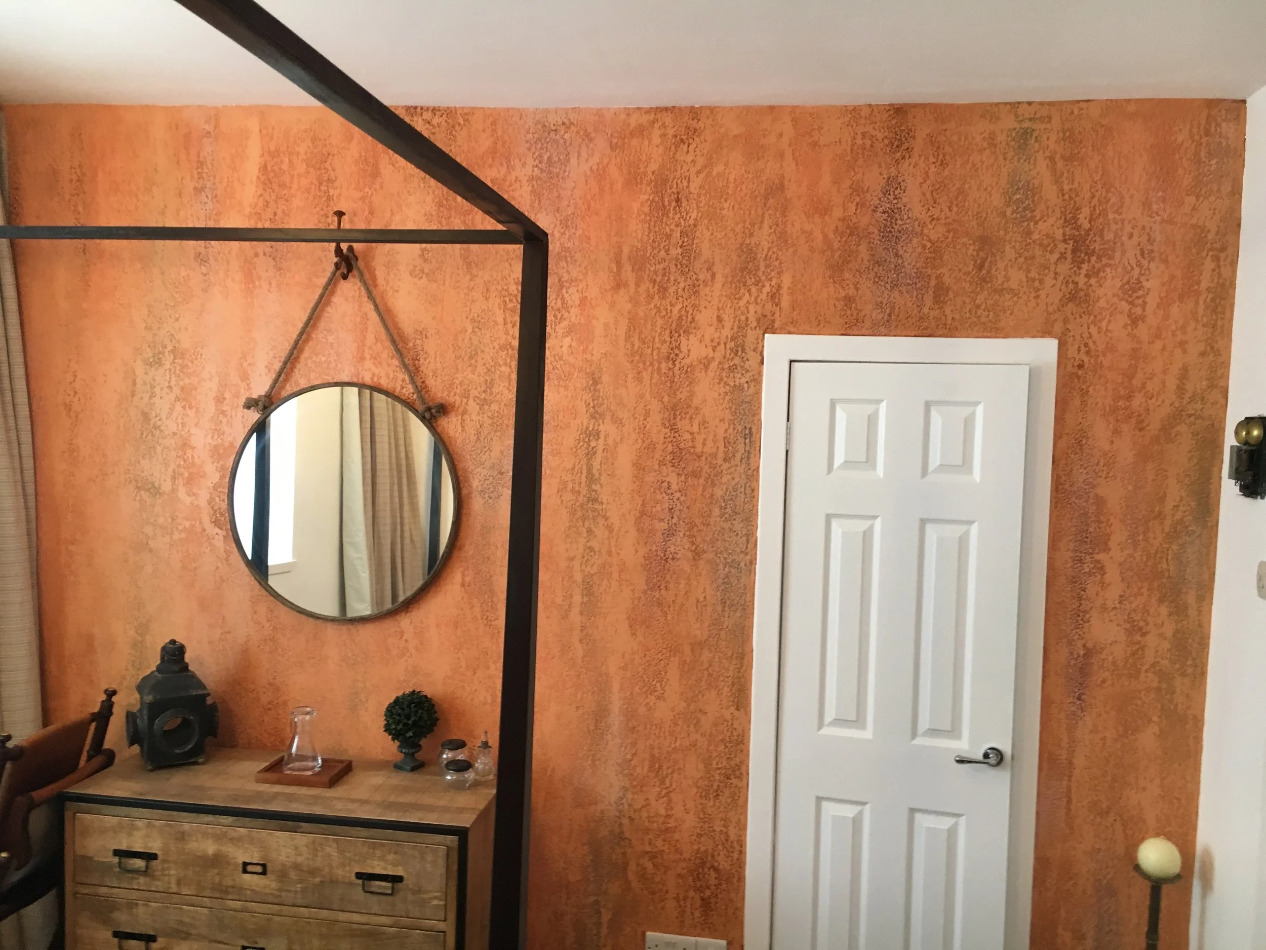 Decorative (Venetian) Plaster Feature Wall...... see the DECORATIVE PLASTER & STONE section in 'WORK'