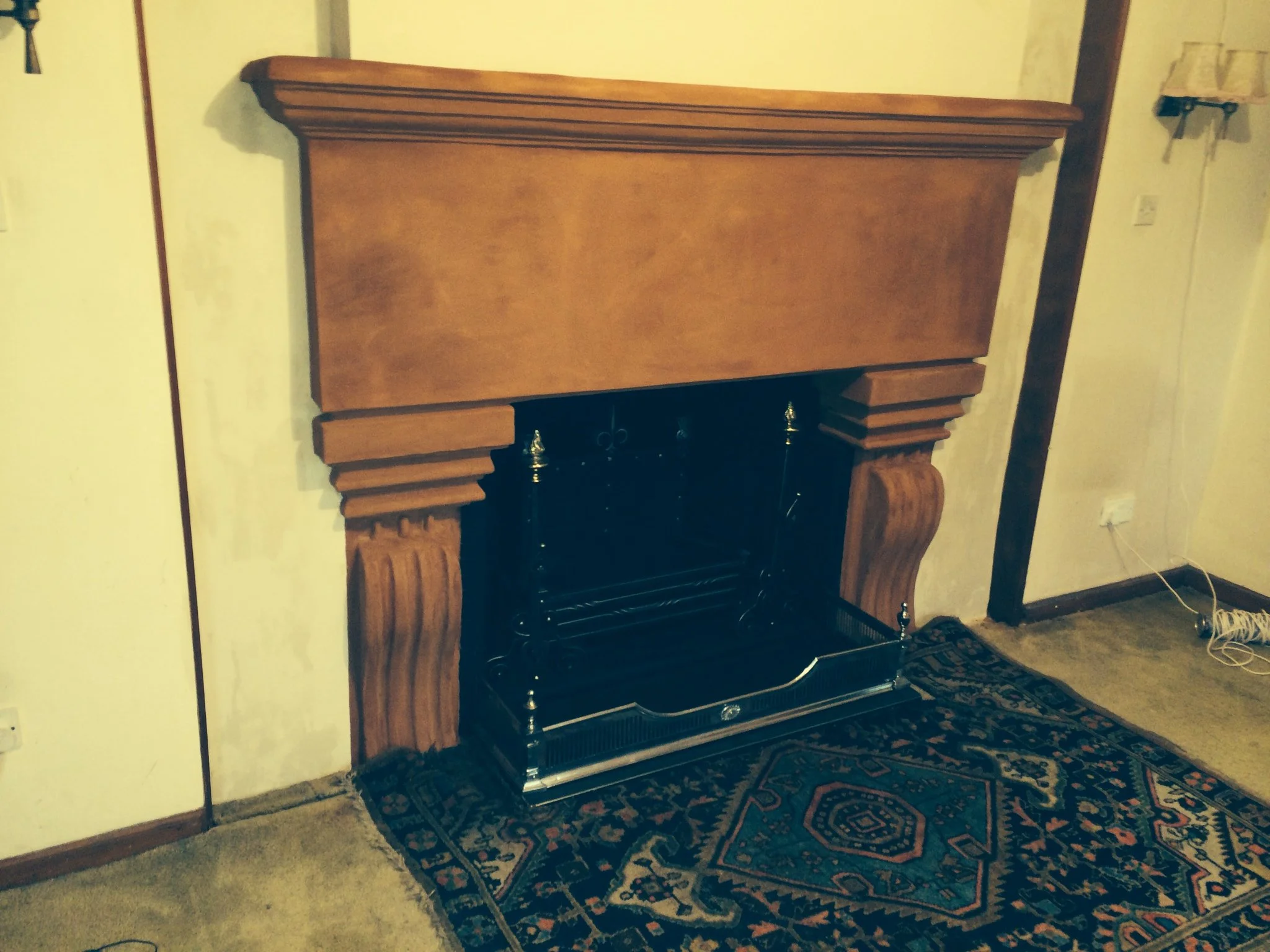 FINISH. With Hearth and Grate I also restored.