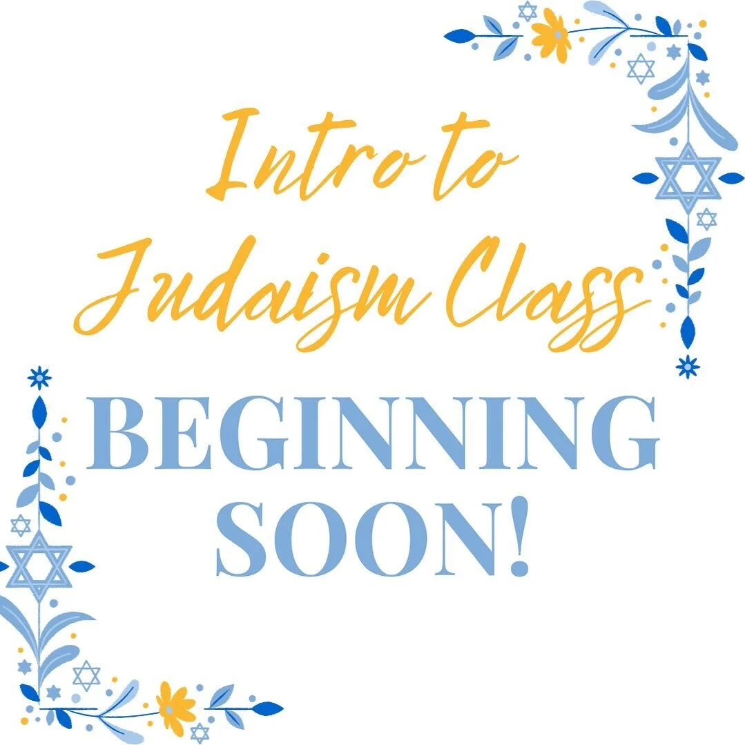Classes every other Thursday at 7:00 PM starting November 16, 2023 📚
All are welcome to join!

Are you Jewish and would like to deepen your understanding of the rich variety of Judaism&rsquo;s resources? Maybe you&rsquo;re not Jewish and would like 