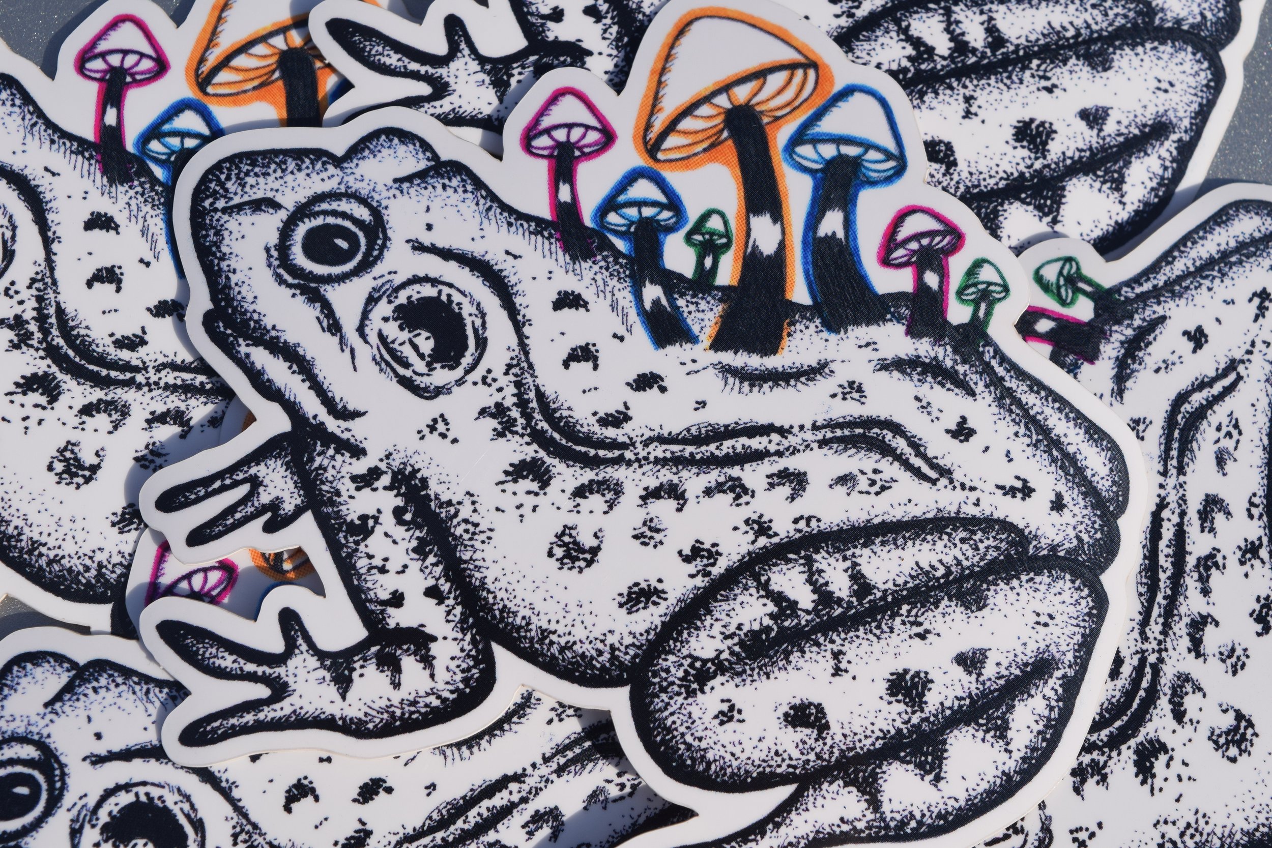 Fungi Friends Sticker