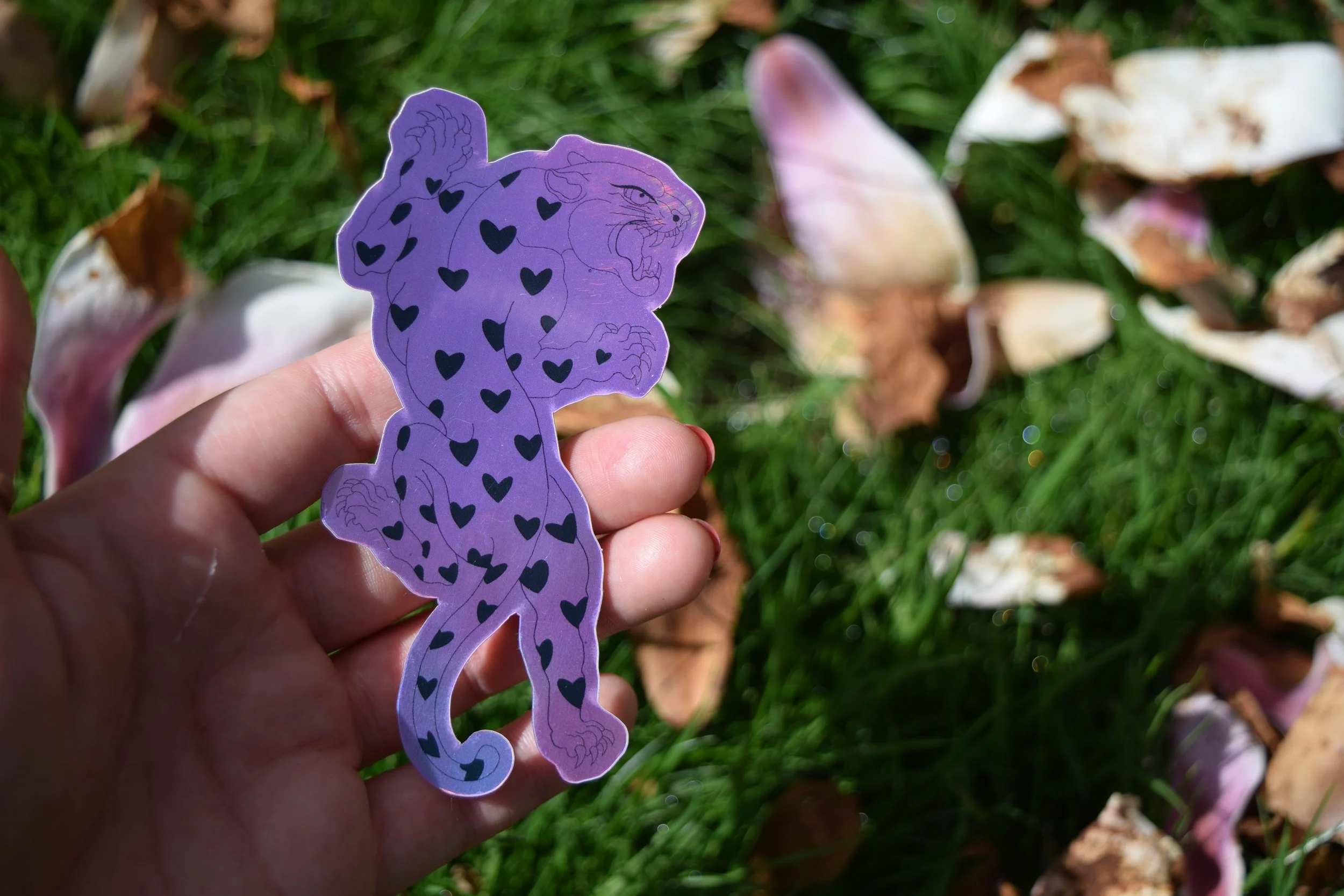 Jaguar Love Sticker