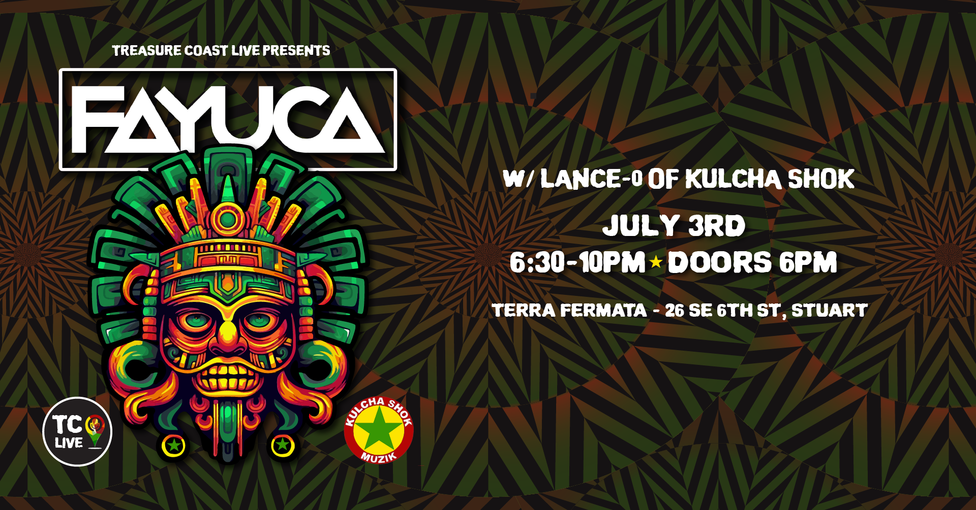 Fayuca w/ Lance-O of Kulcha Shok Live at Terra Fermata