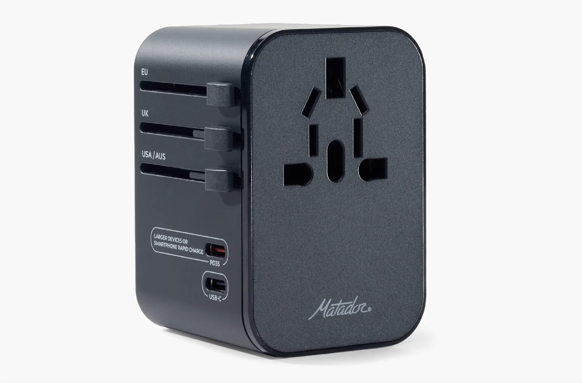 Power Adapter ($40): Make sure your phone charger is compatible with the outlets + always carry a USB charger with you