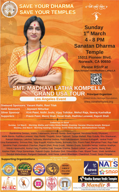 Save your Dharma/Save your temples