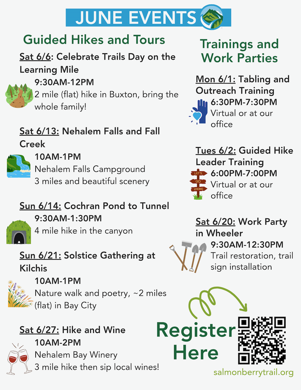 June is packed on the Salmonberry Trail!