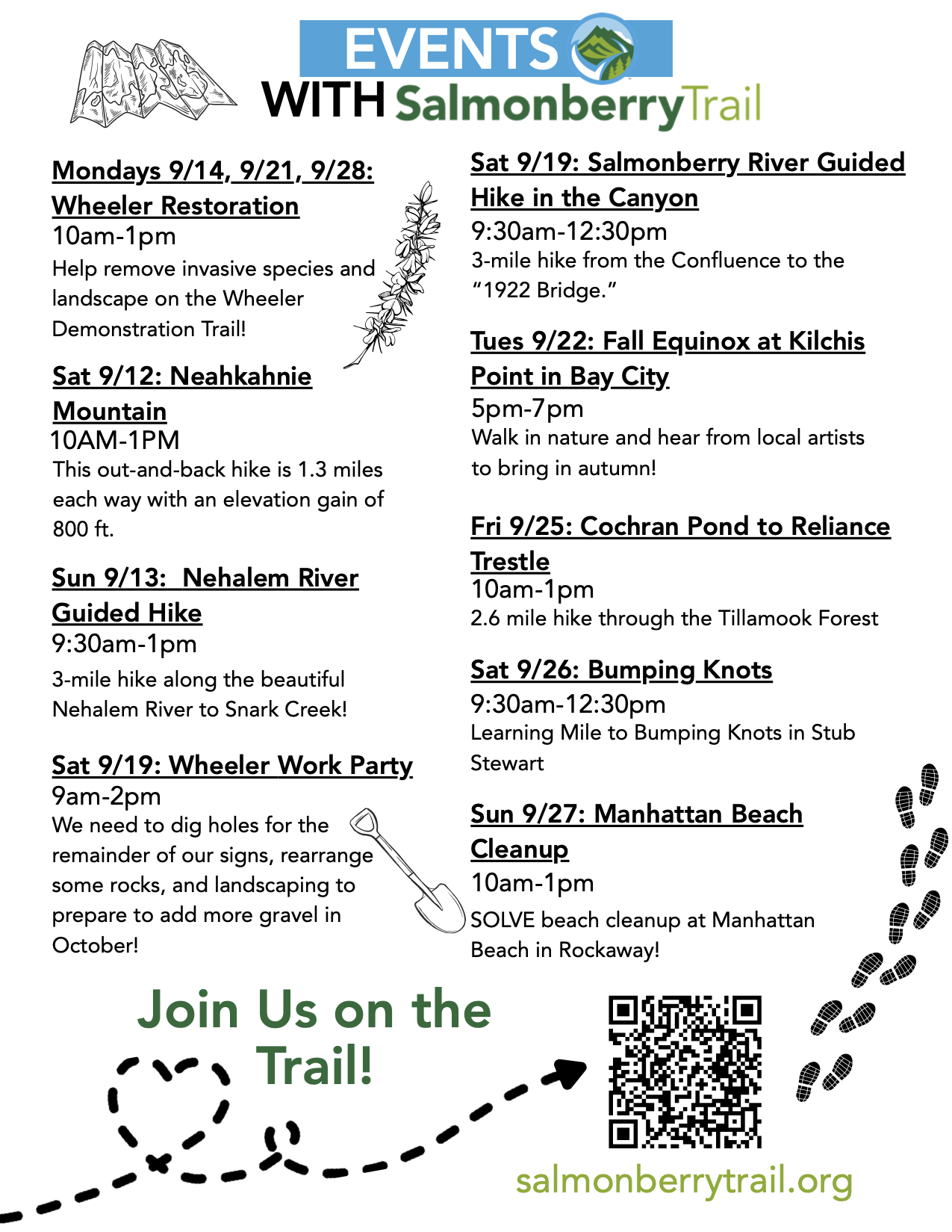 September Events!