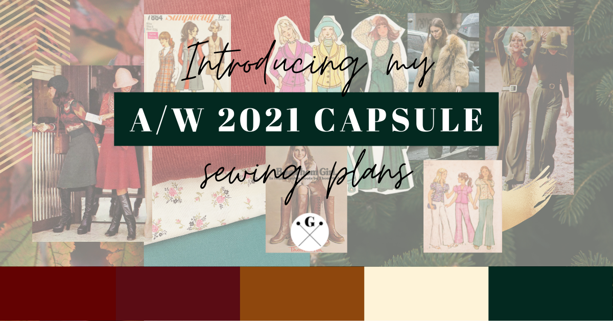 Announcing my Sewing Plan for Autumn/Winter Capsule Wardrobe (2021)! —  Gwenstella Made