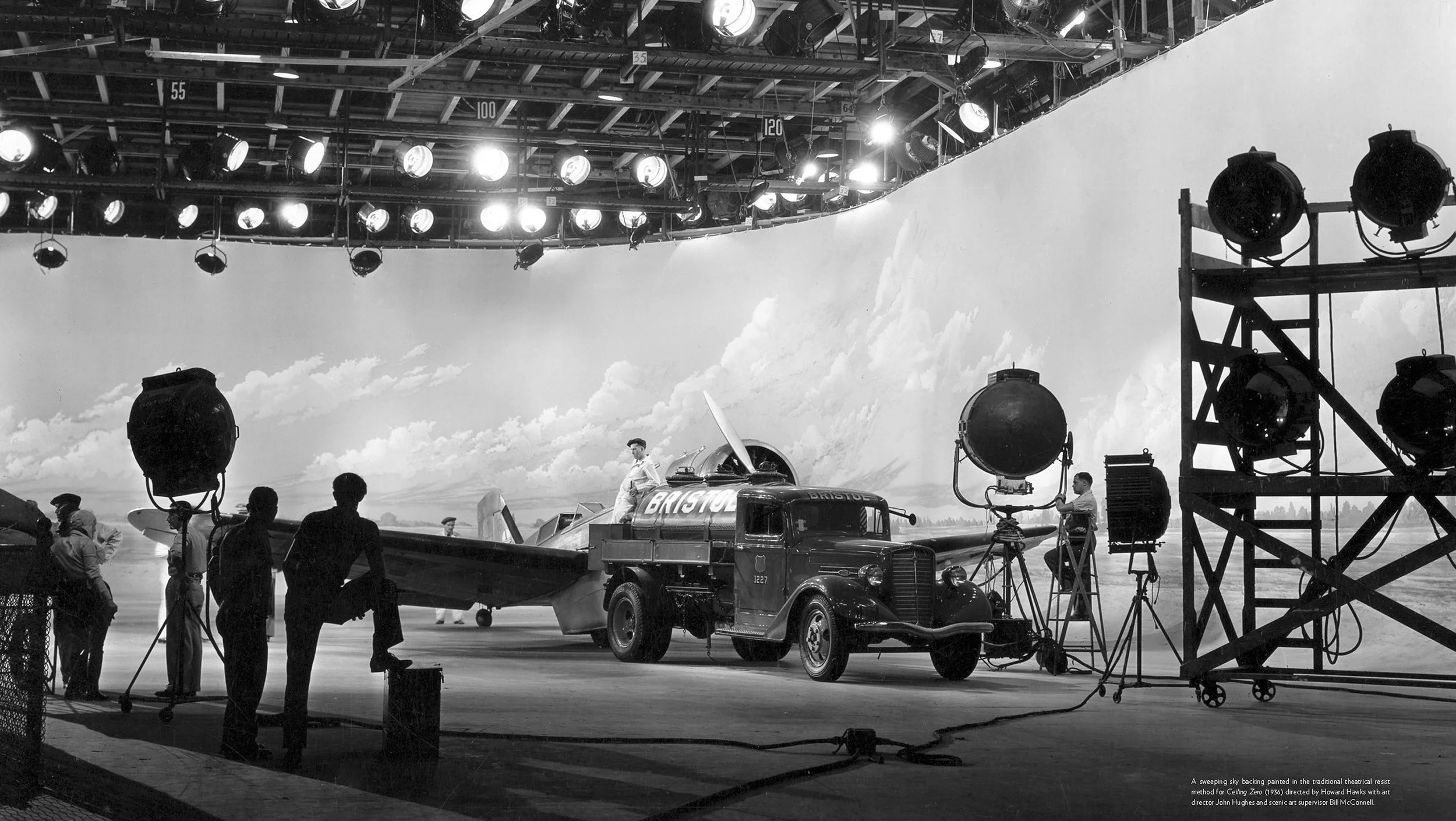 The Art of the Hollywood Backdrop - A UT Exhibition of Twelve Enormous Classic Studio Canvases, Feb 11 - March 21, 2021