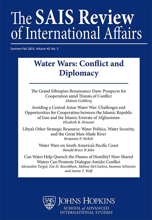 Can Water Help Quench the Flames of Hostility? How Shared Waters Can Promote Dialogue During Conflict