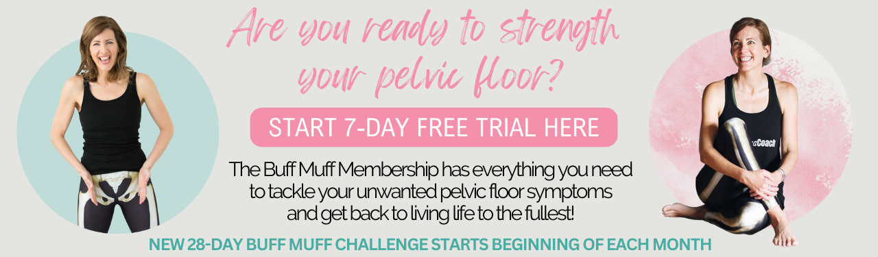 Exercises to strengthen the pelvic floor I The Buff Muff App