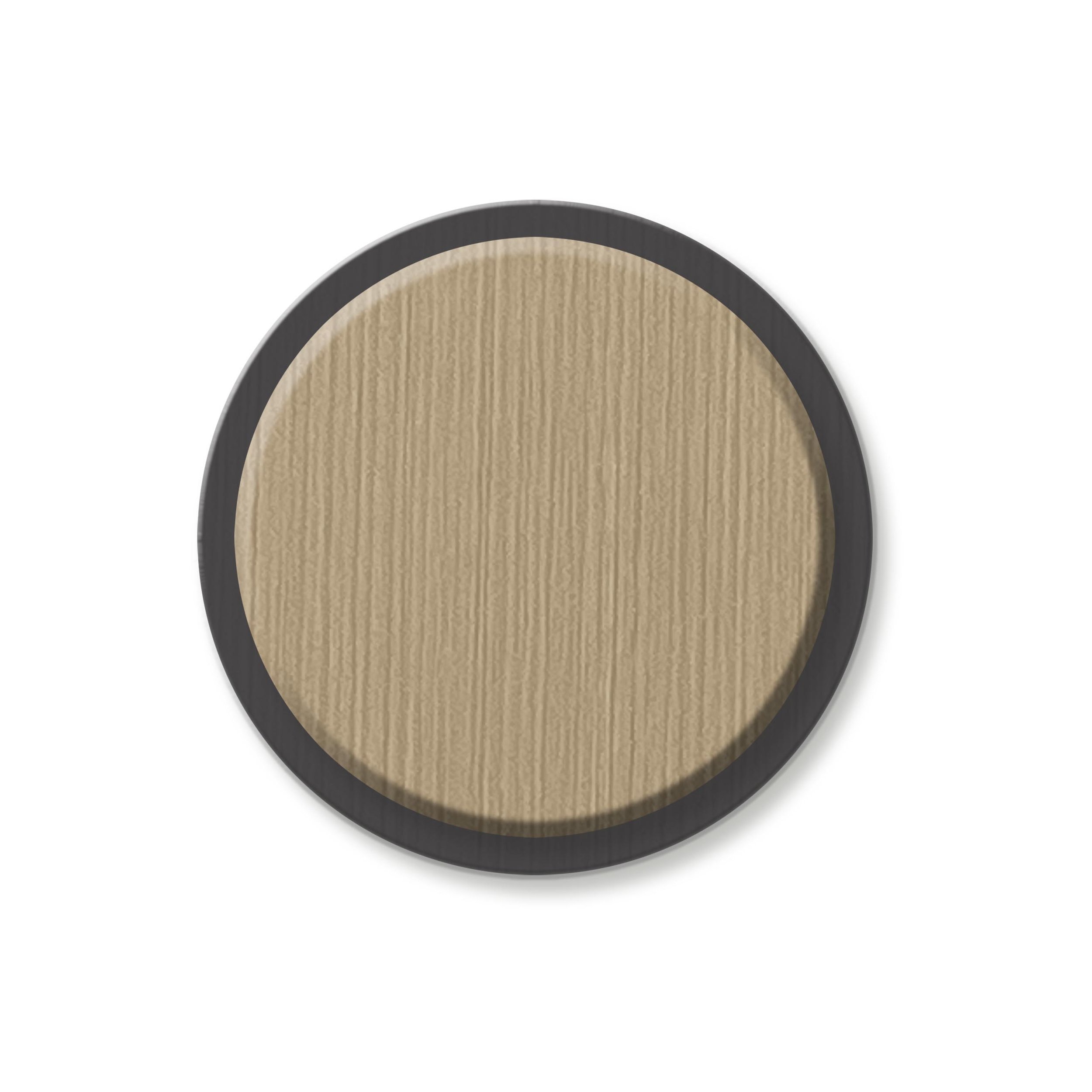 LIGHT BROWN over BLACK