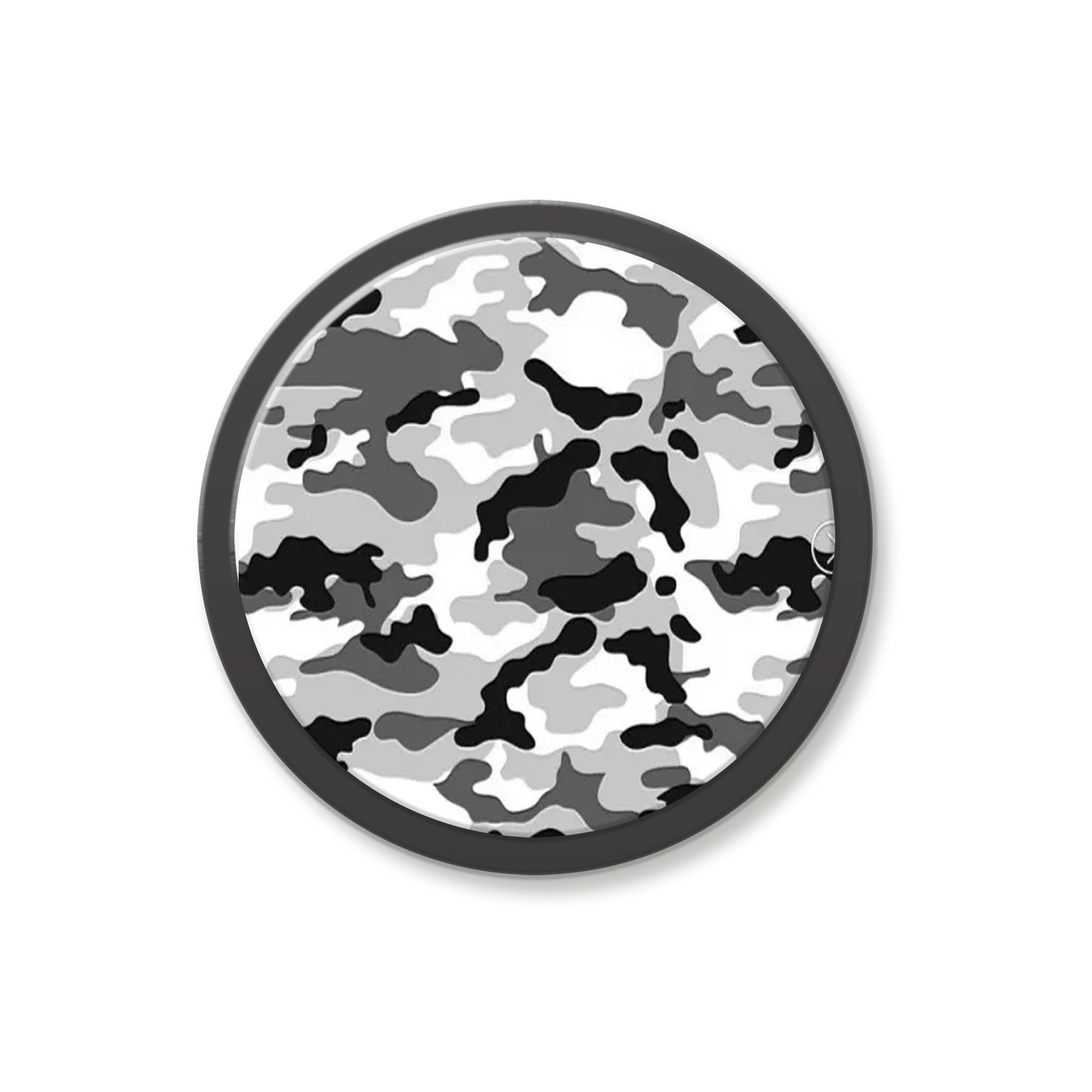 SNOW CAMO over BLACK