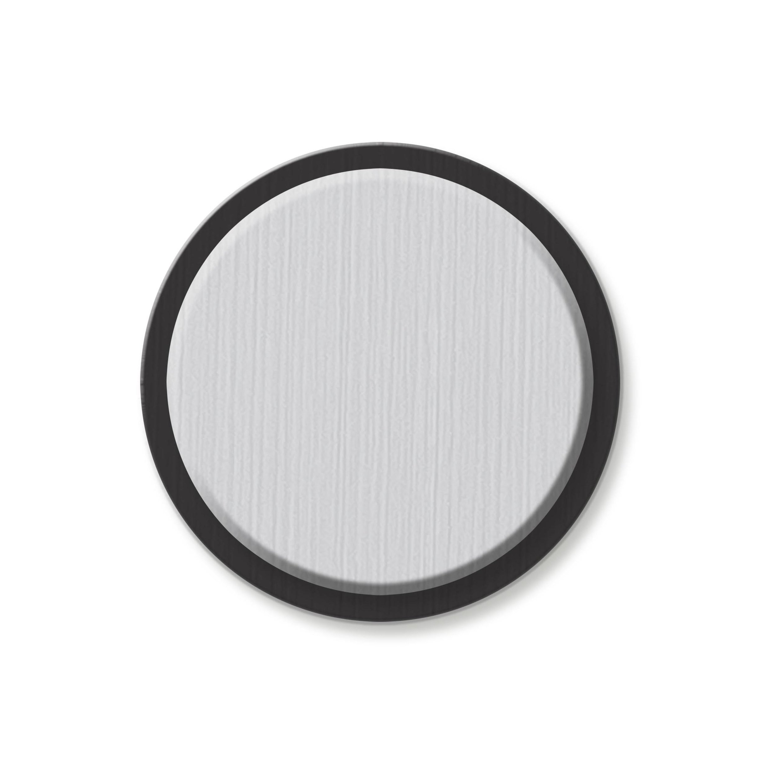 LIGHT GRAY over BLACK