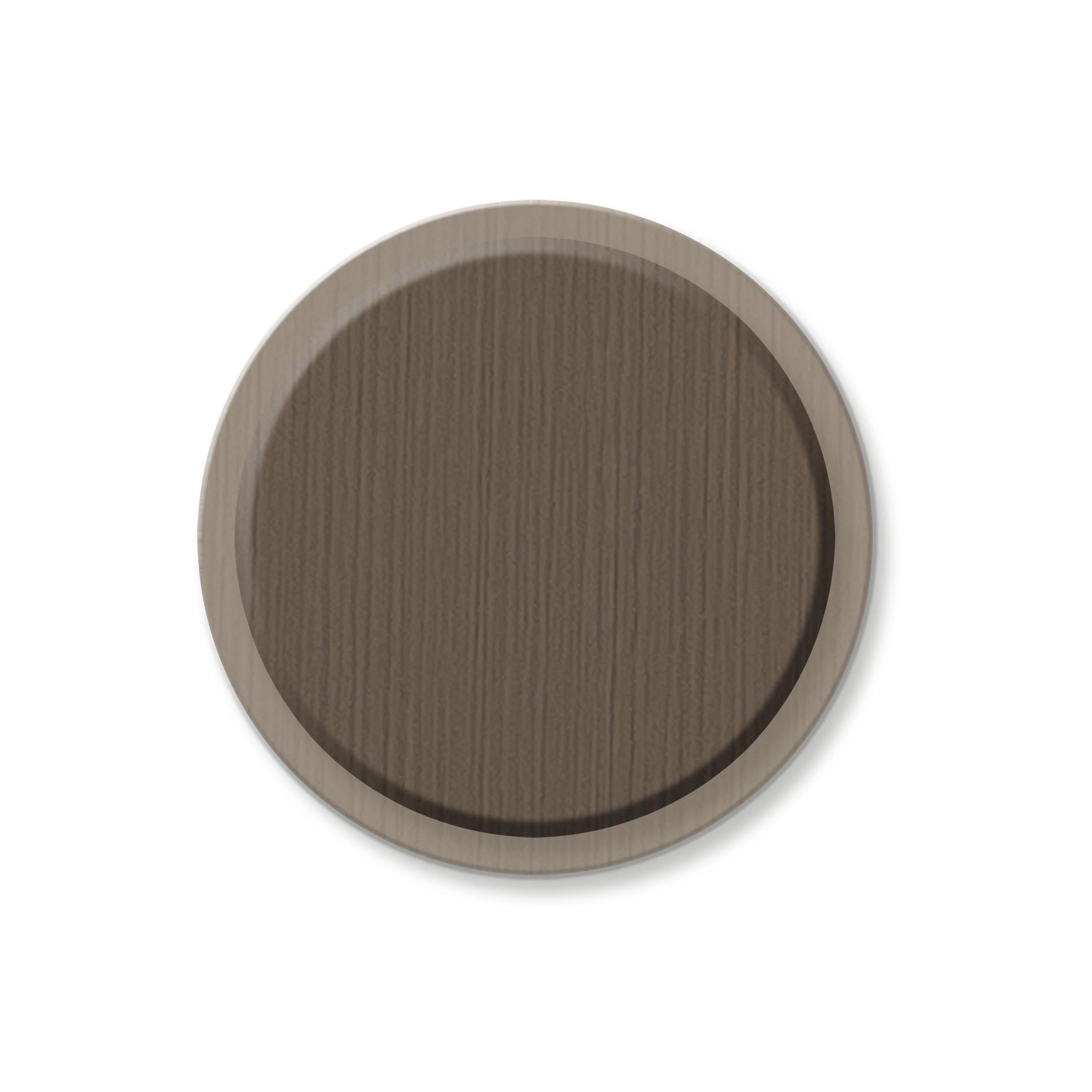 DARK BROWN over ASH