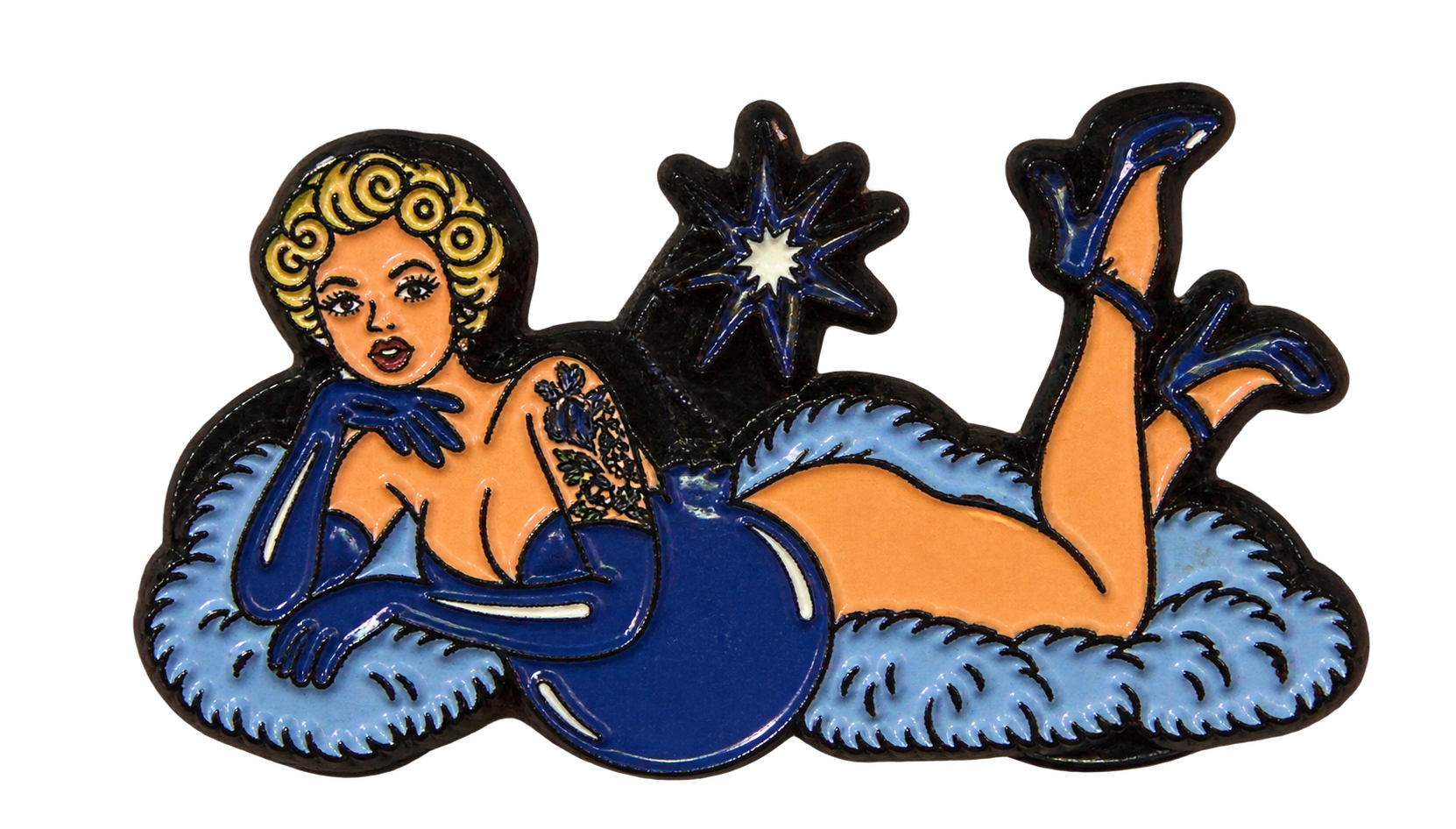 Vintage Pin-Up Enamel Pin.png