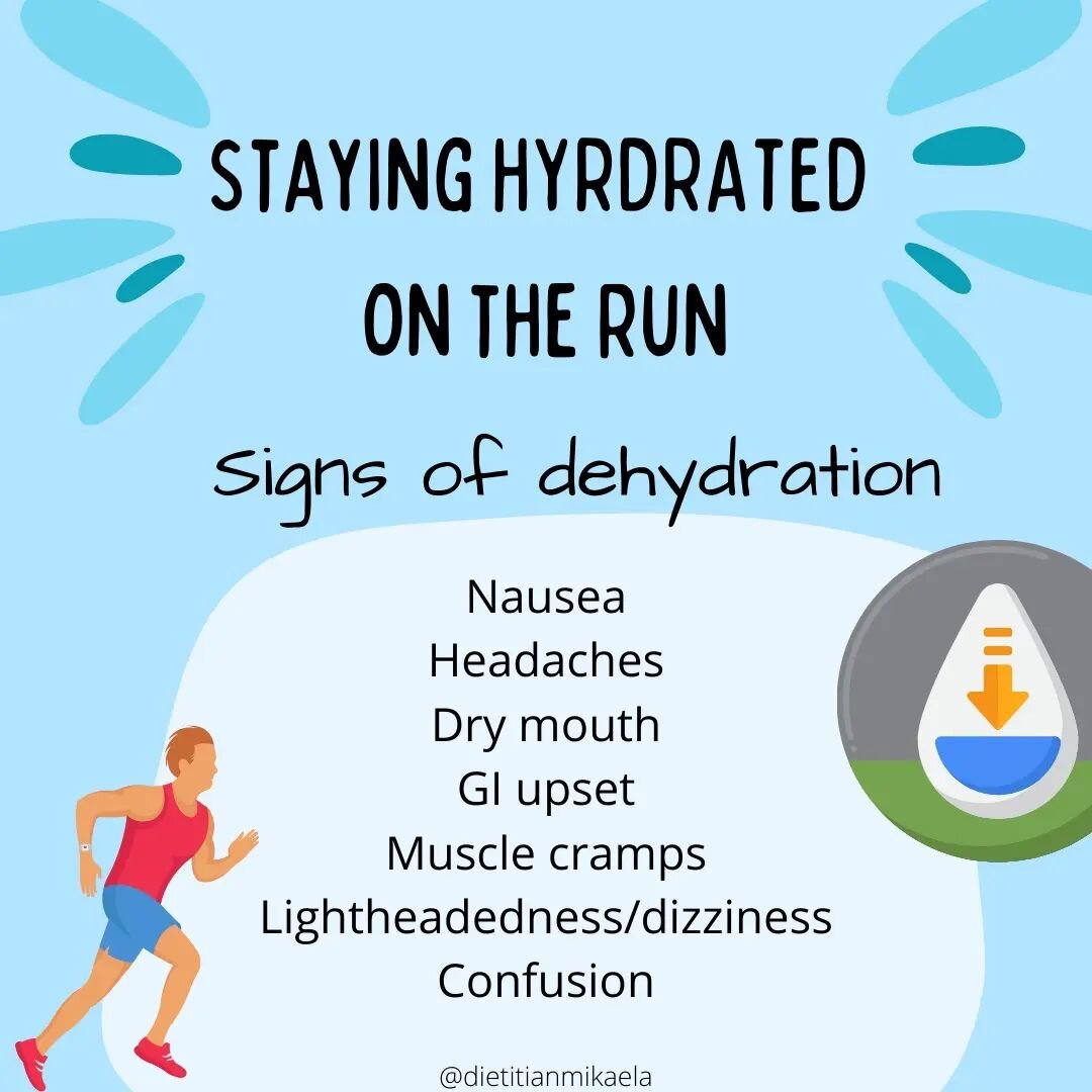 It's officially feeling like summer &amp; it's hot out there #yyc ☀️
.
Adjusting to running in the heat is important and will help make sure your training &amp; run ing goes smoothly, especially when we are adequately fueling and hydrating 🥪💧
.
Spe