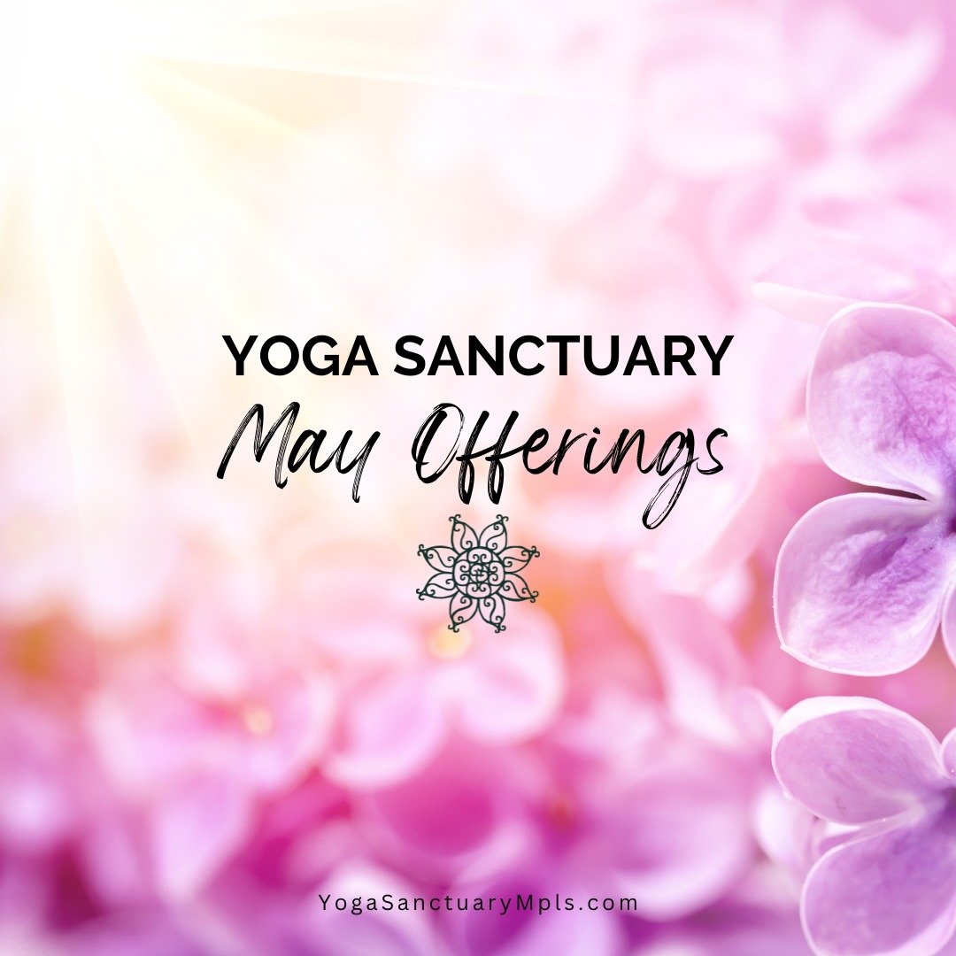 Welcoming May with some special workshops in addition to our weekly classes.🌞🌷
We invite you to join us as you pace your expansion and blooming into this season from a place of peace and connection. 

🌷Fri 5/3 #FirstFridayHealing Restorative Yoga 