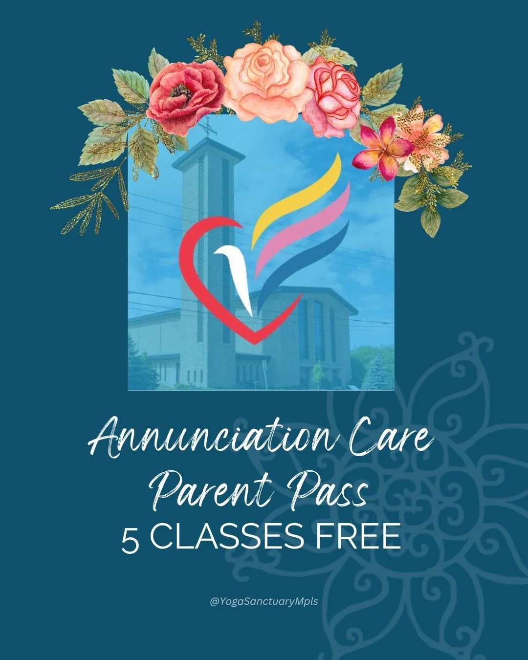 Annunciation community, we are standing with you. You are welcome here as you are, as we offer holistic, healing, trauma-aware classes to support you. 

This Annunciation Care Pass is for parents as you continue to forge a way forward in healing and 