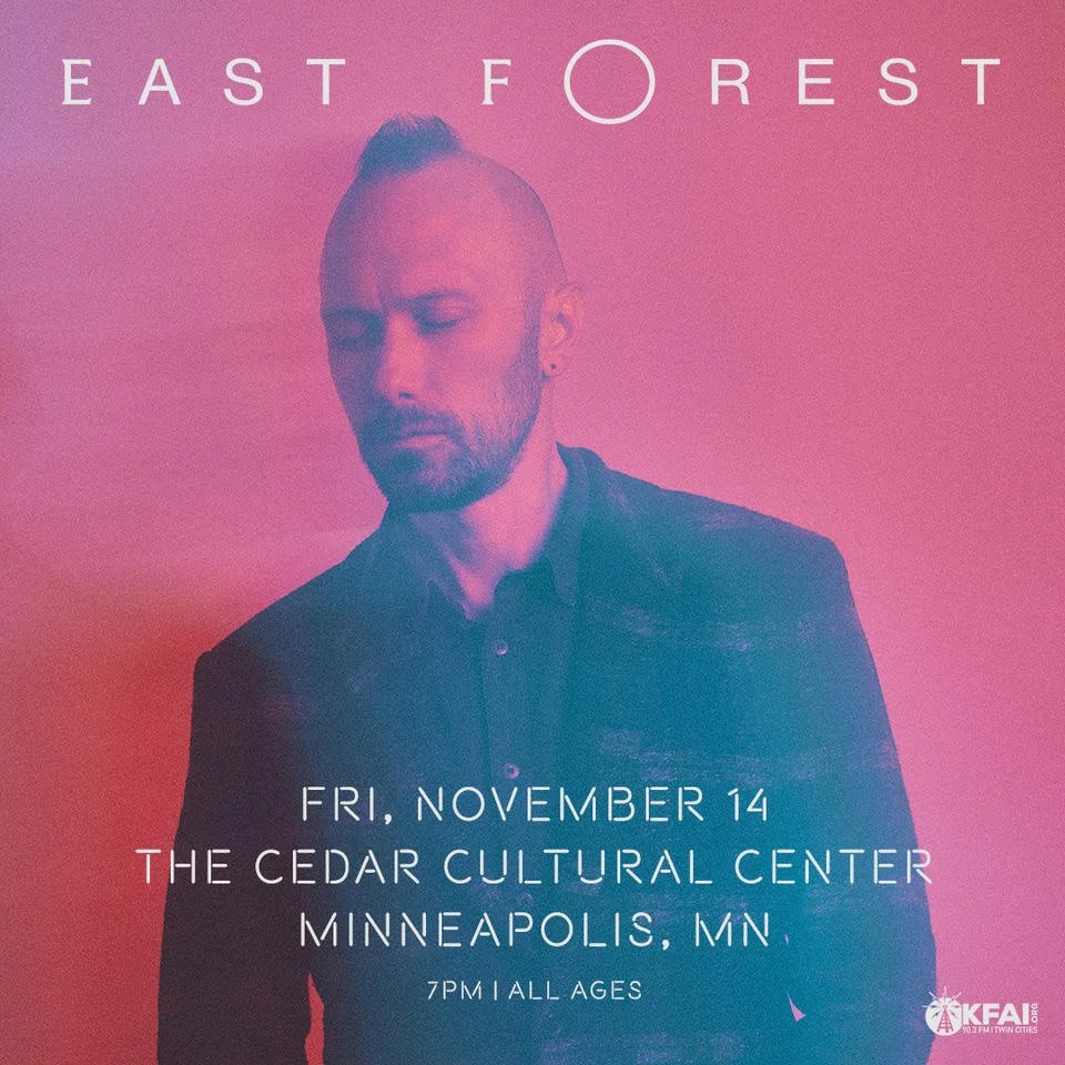 ✨🎫TICKETS GIVEAWAY🎫✨
Are you a fan of East Forest, too!? We are giving away a pair of tickets for East Forest coming to the Cedar Cultural Center FRIDAY NOVEMBER 14!

 👀To Win Your Pair of Tickets👀
- Like this post and follow us @YogaSanctuaryMpl