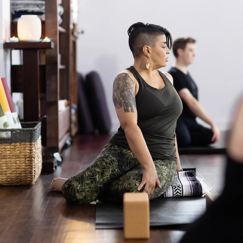 Yoga has taught me to &ldquo;accept and allow&rdquo;, to &ldquo;be present to the now&rdquo;, to &ldquo;breathe and to be&rdquo; with whatever is real rather than fighting or trying to control that which is not our to control. These practical teachin