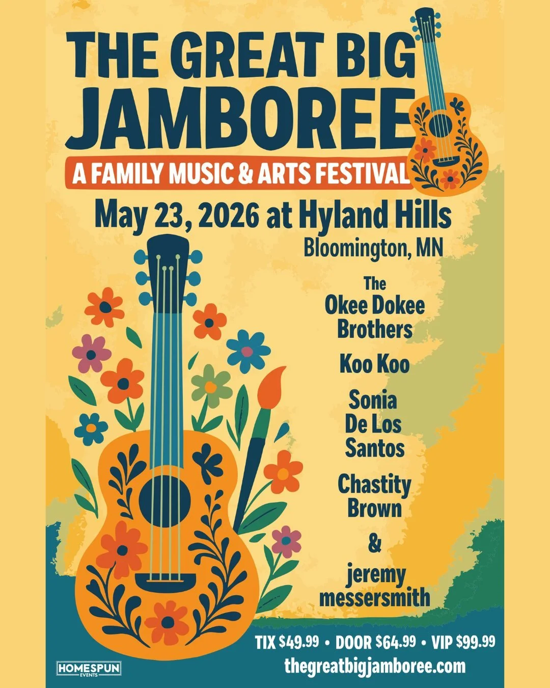 The Great Big Jamboree is launching its very first year - and we are so honored to join and offer some Family Friendly Yoga and Mindfulness Activities!

Created in collaboration with the The Okee Dokee Brothers, this new family music and arts festiva