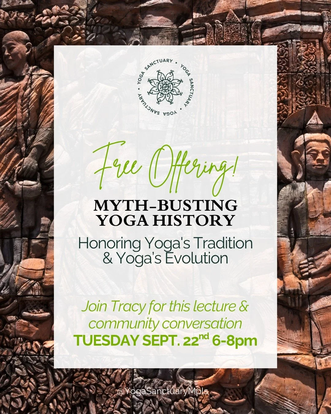 Yoga is a complex practice with a complex history. It is no wonder that there are so many misconceptions and myths around the practice and philosophy! 

Tracy Vacura, ERYT500 and Trainer of HYTT320 Advanced Yoga Teacher Training at Yoga Sanctuary, is