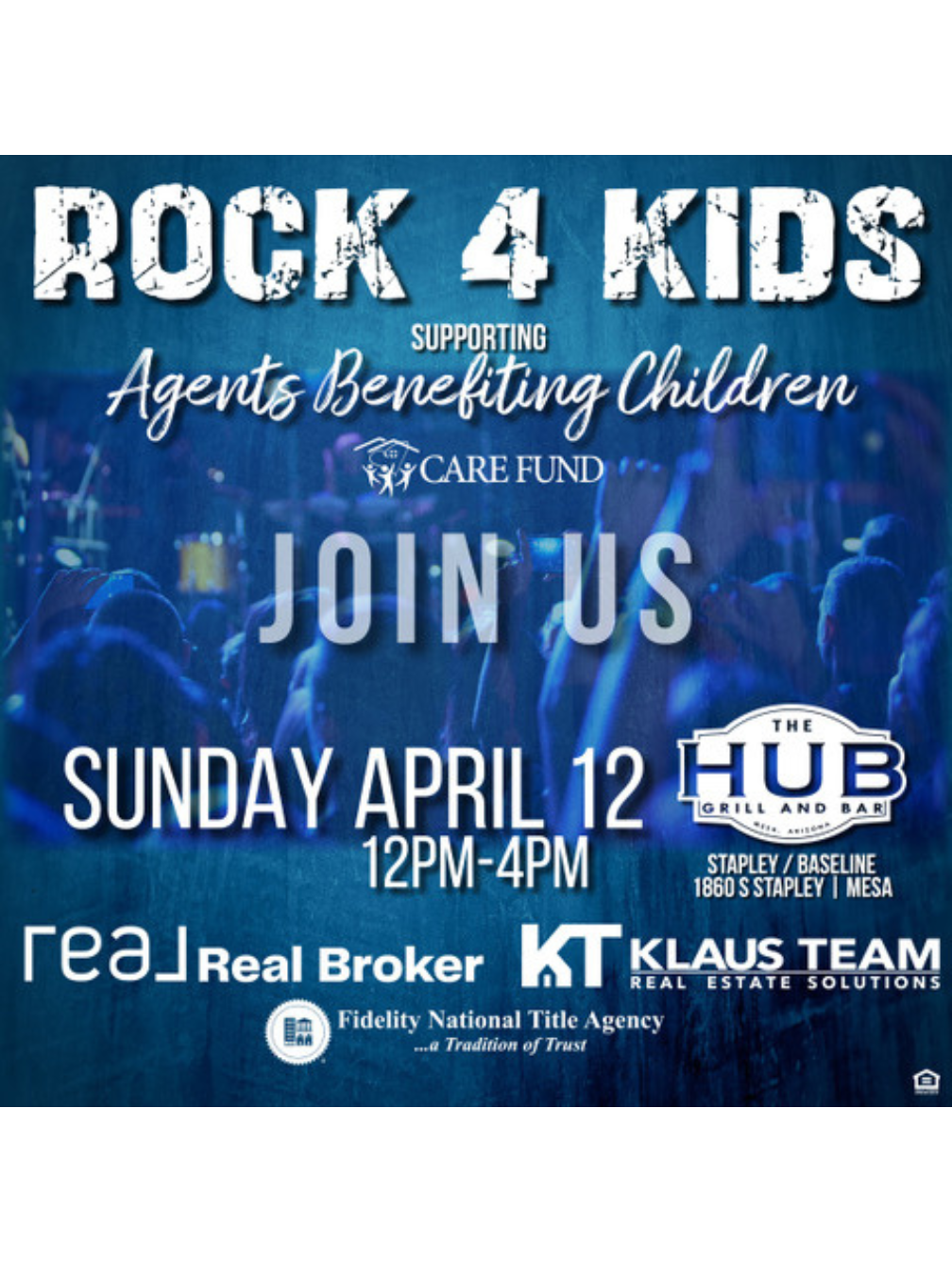 Rock 4 Kids Raffle Tickets