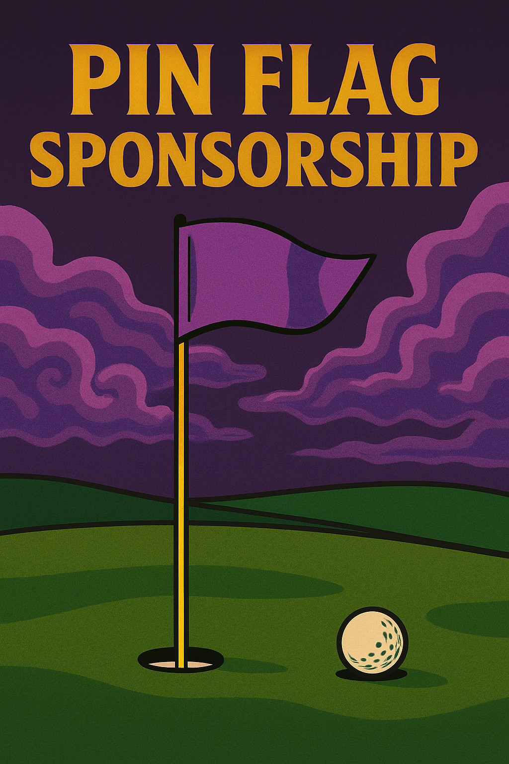 Pin Flag Sponsor