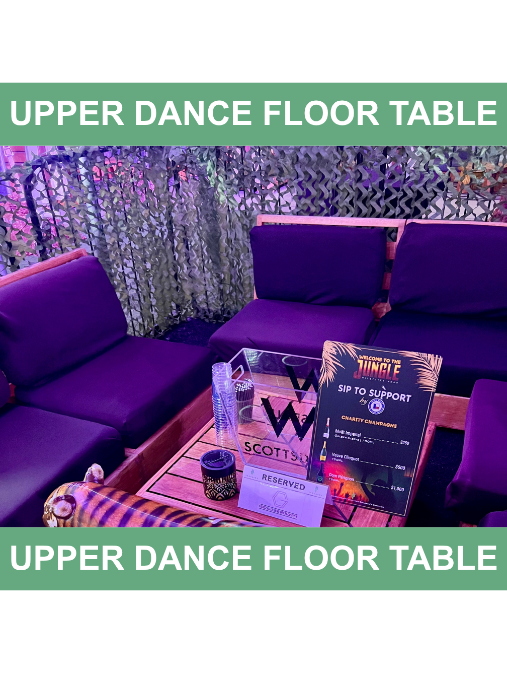 Upper Dance Floor Table