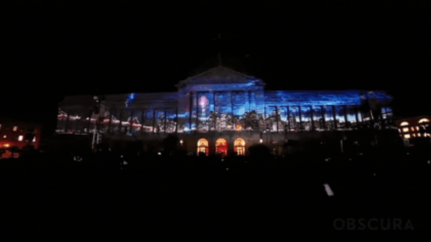 San Francisco City Hall Centennial – Architectural projection event