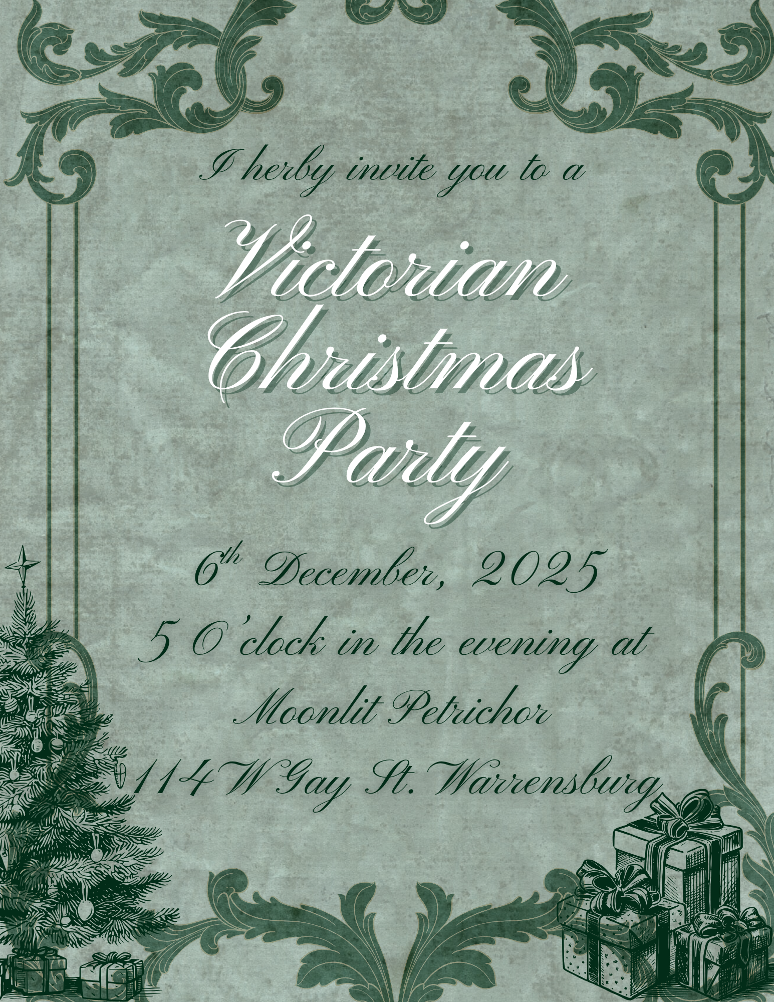 Victorian Christmas Party