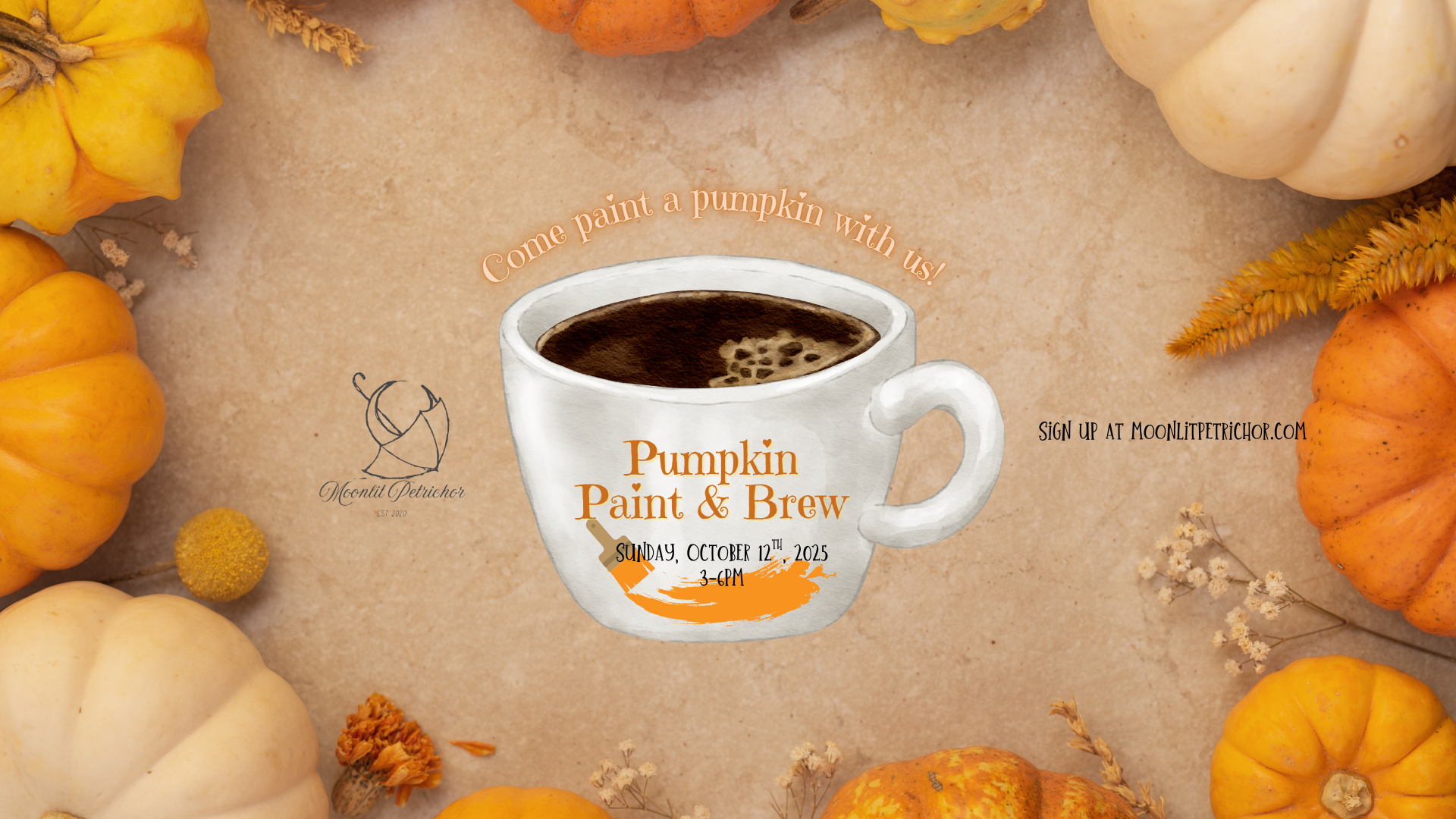 Pumpkin Paint & Brew