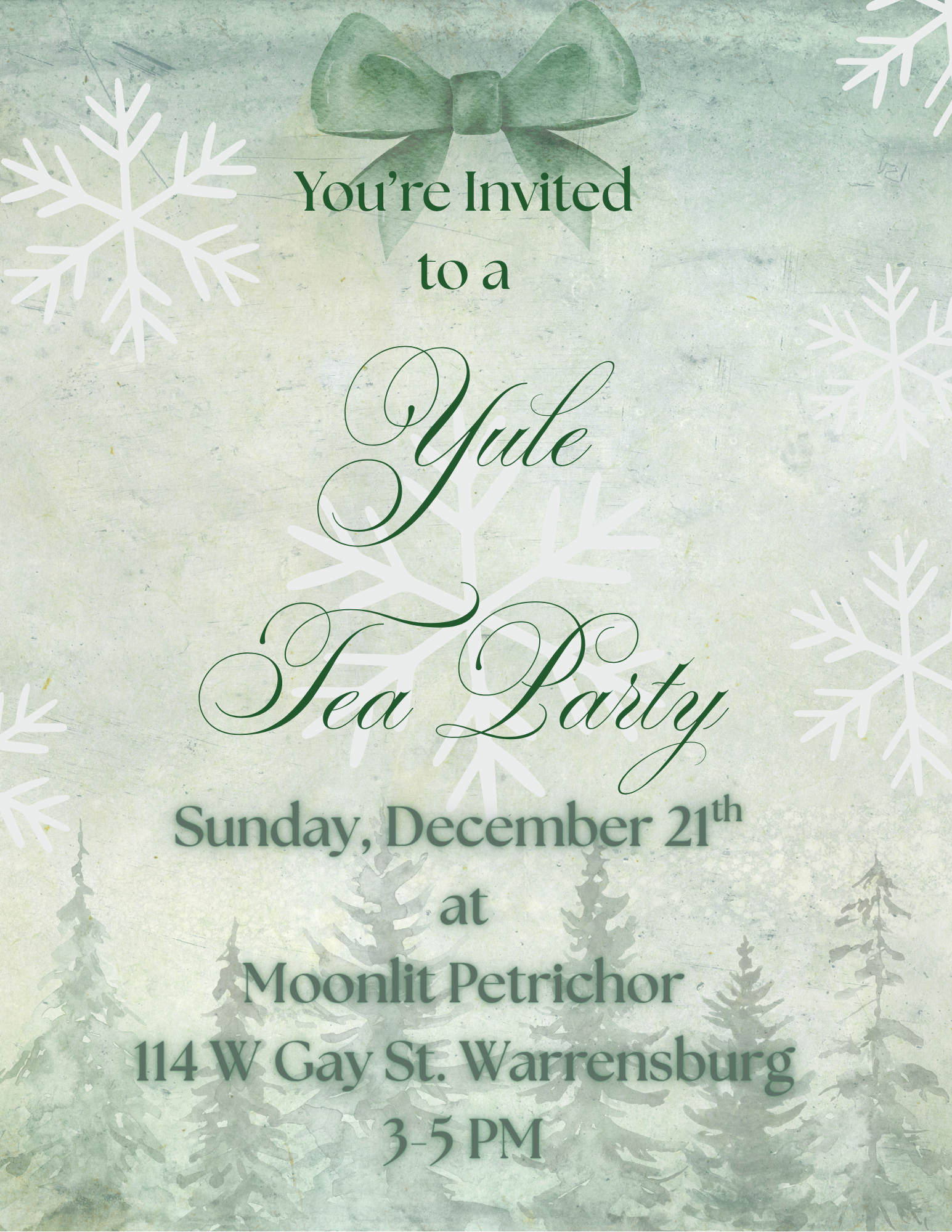 Yule Tea and Candle making party