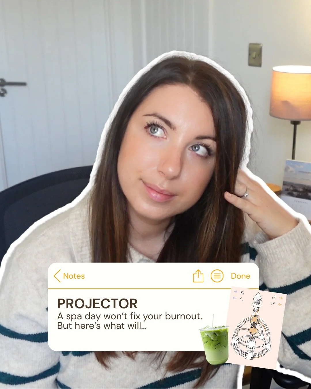 Honest question for my fellow Projectors 👇

How many times have you rested, recovered, felt better and then walked straight back into the same exhausting life?

I am guessing probably more times than any of us want to admit. 

Swipe through for what