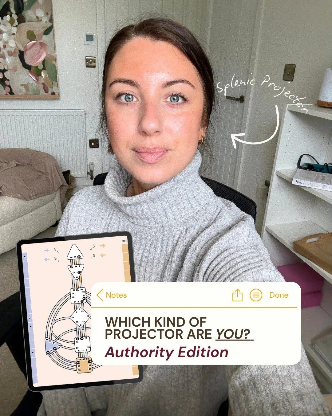 Most Projectors are making decisions using logic, other people's opinions, or sheer anxiety. None of those are your authority.

Authority in Human Design is your body's built-in system for accessing clarity. It has nothing to do with thinking it thro